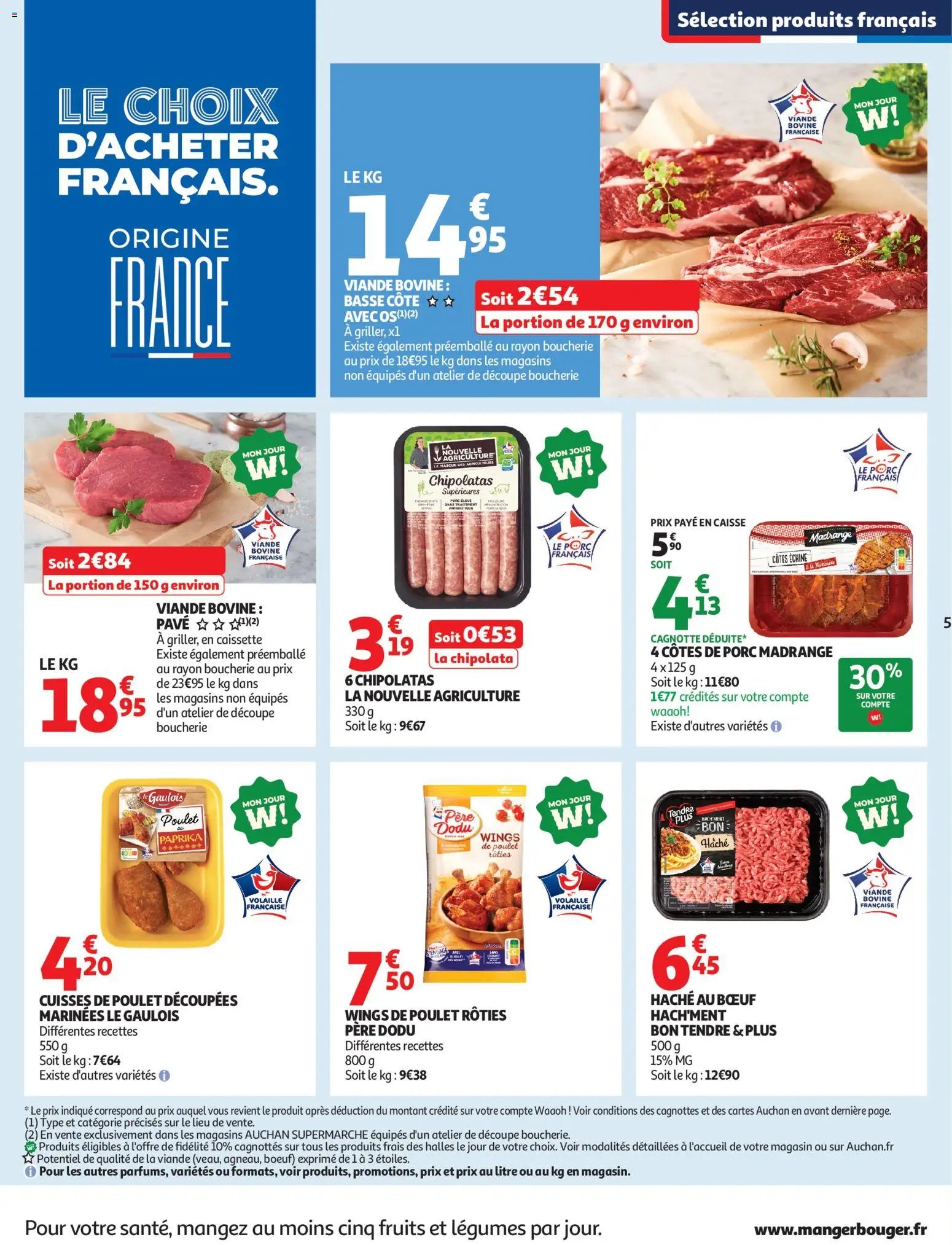 Auchan Halles & alcools supers