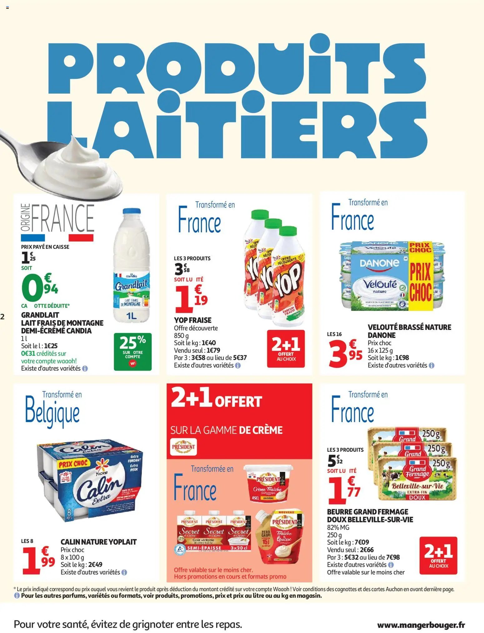 Auchan folder / publicité