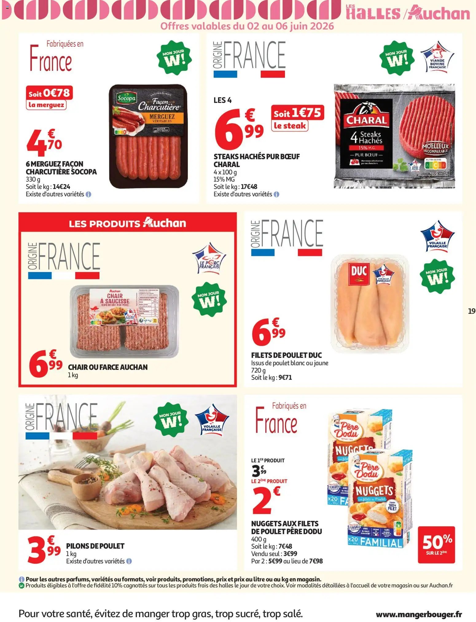 Auchan folder / publicité
