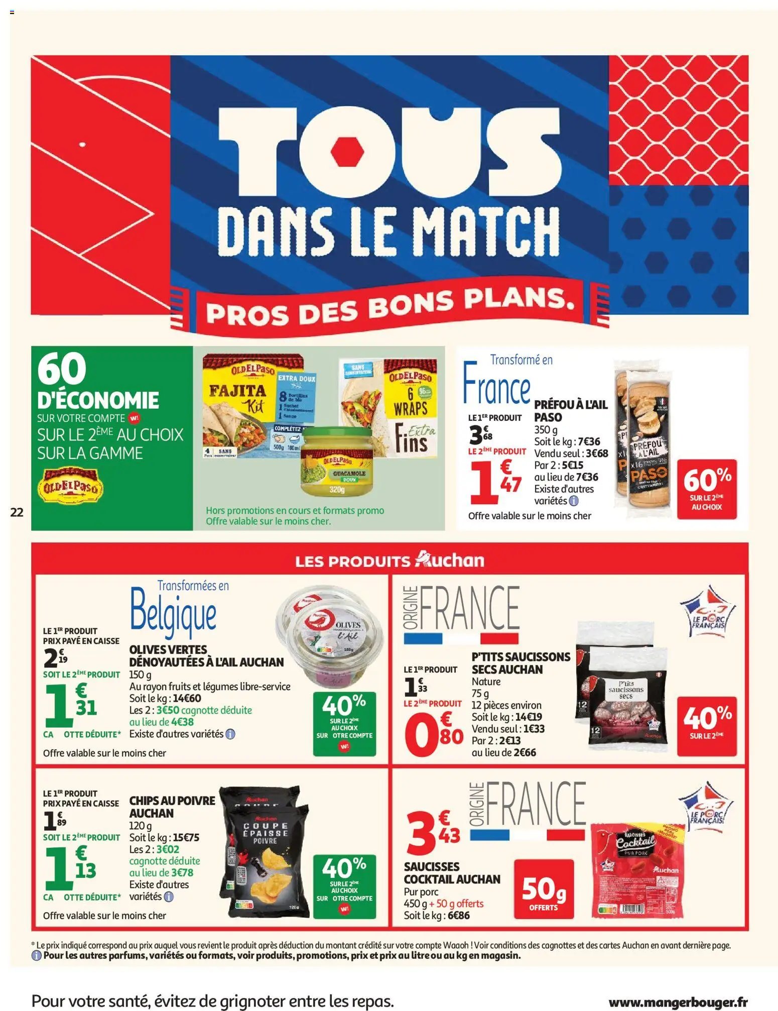 Auchan folder / publicité