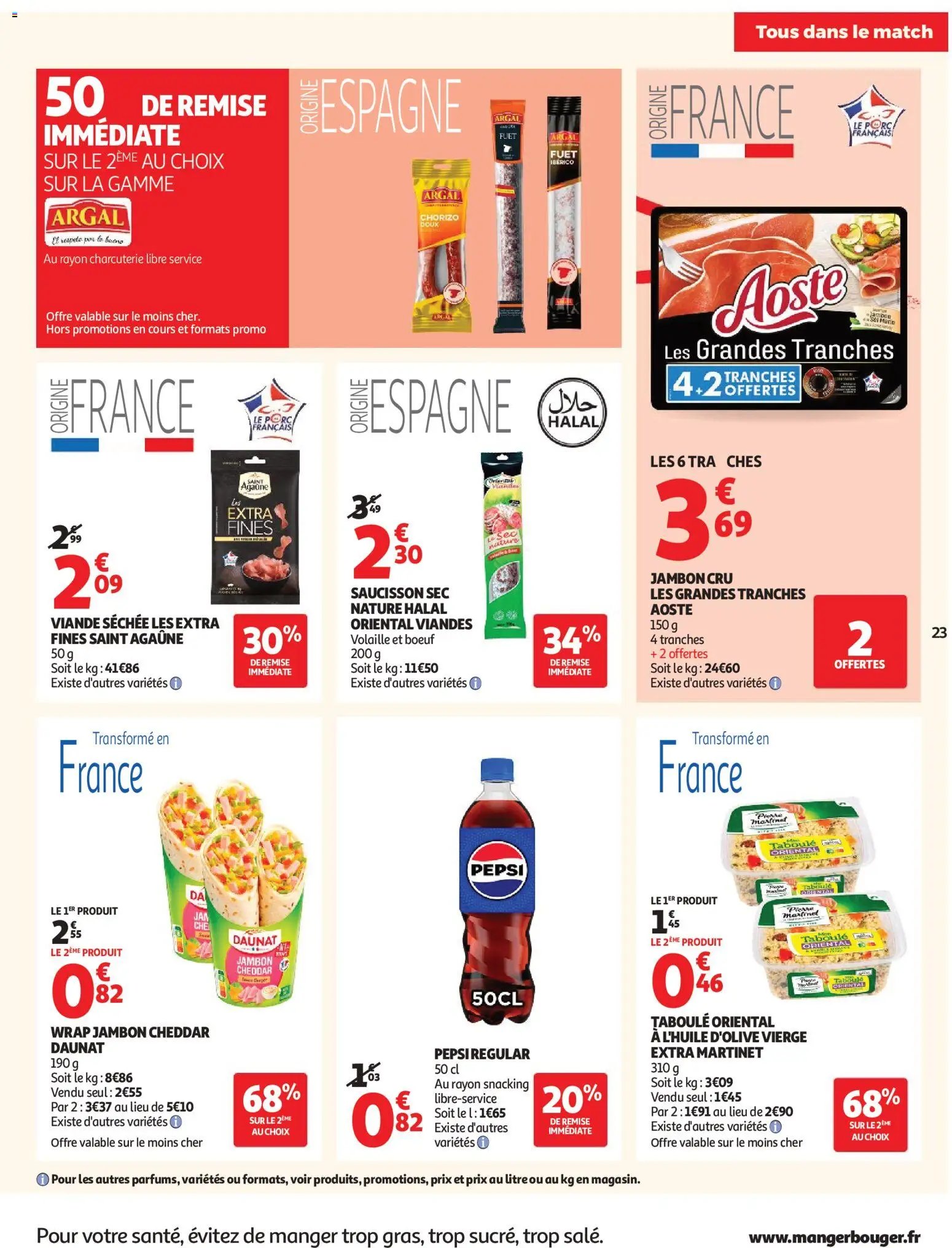 Auchan folder / publicité