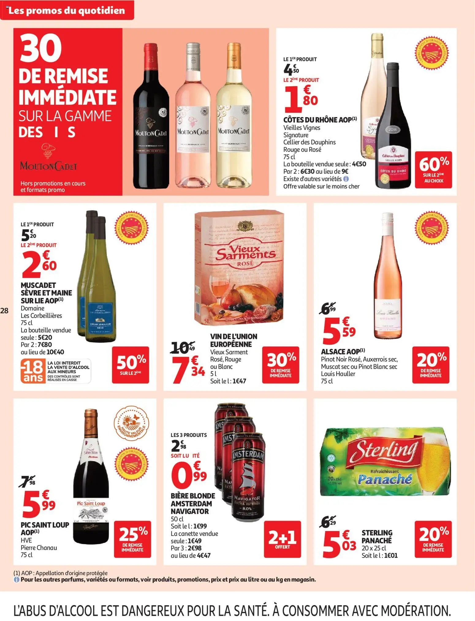 Auchan folder / publicité
