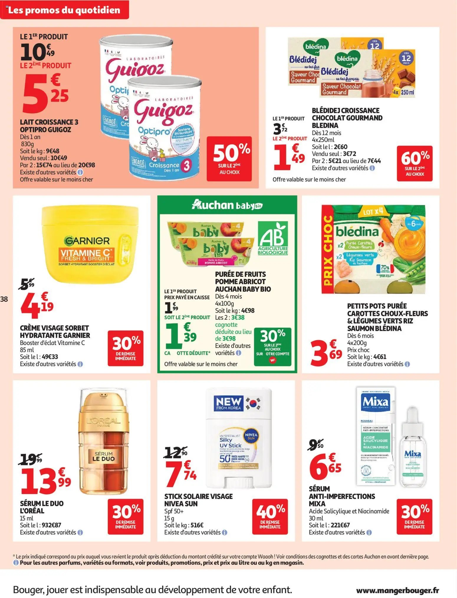Auchan folder / publicité
