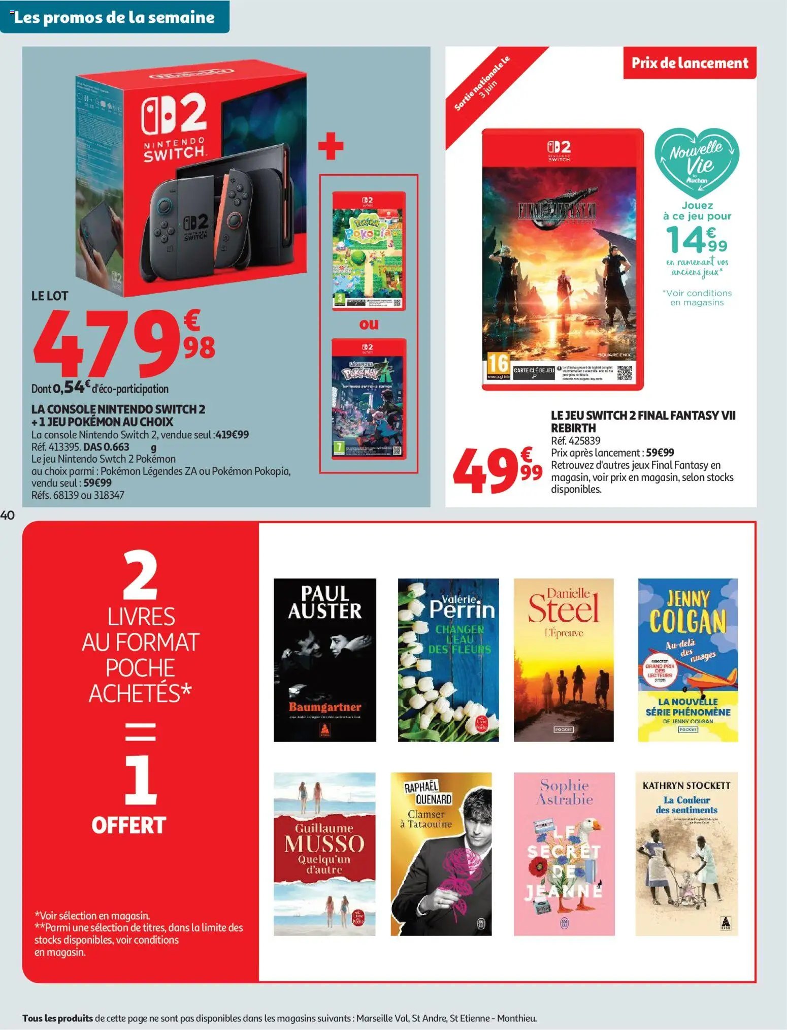 Auchan folder / publicité