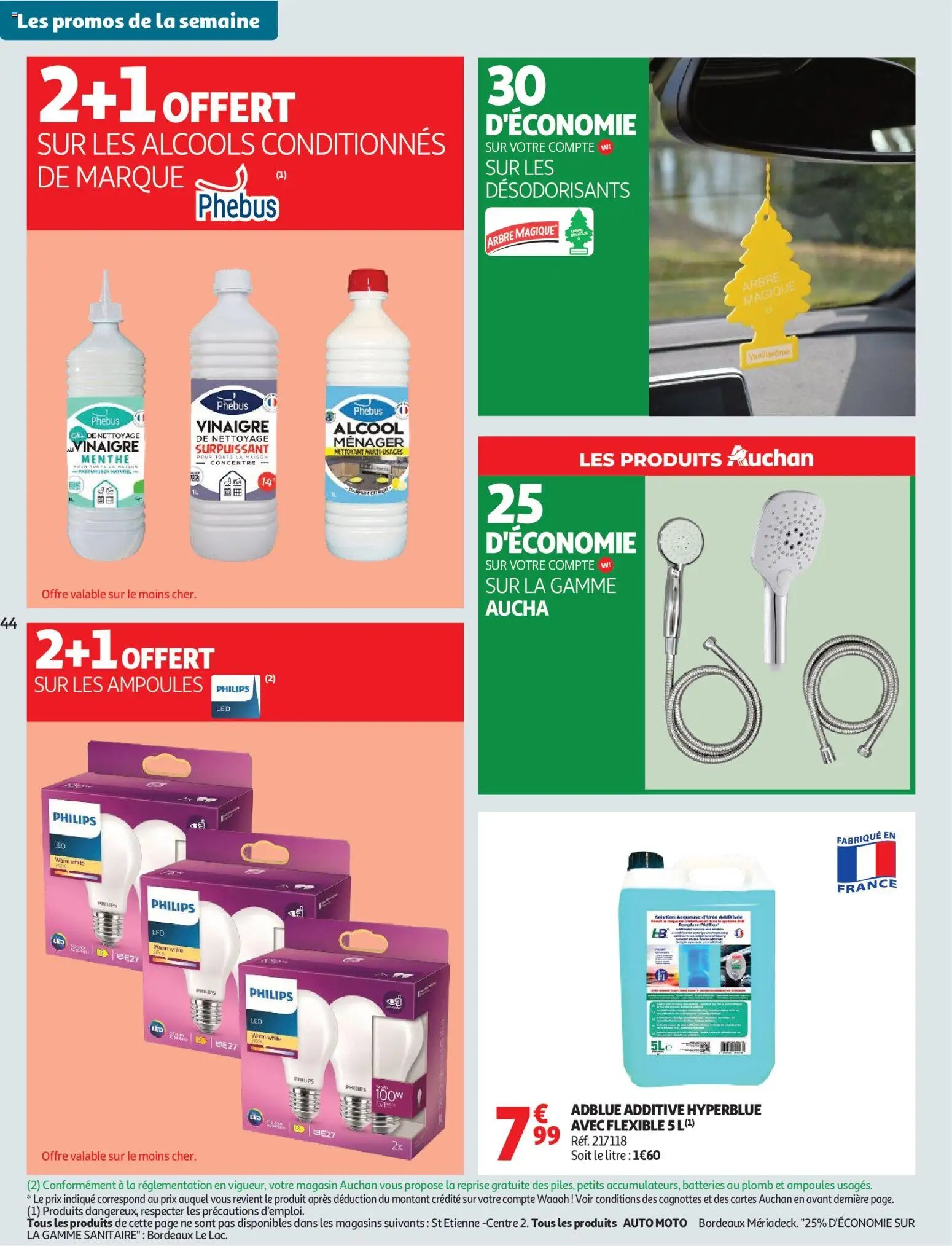 Auchan folder / publicité