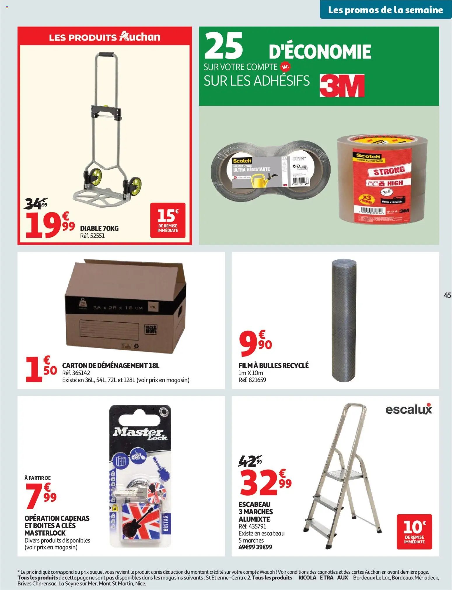 Auchan folder / publicité