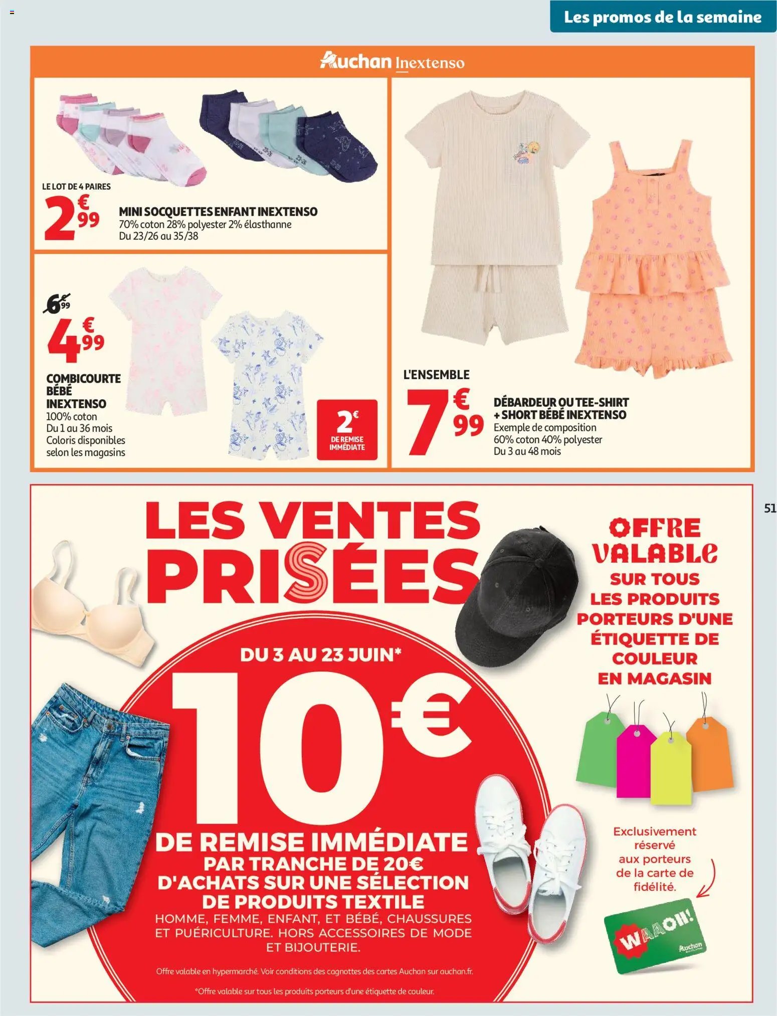 Auchan folder / publicité