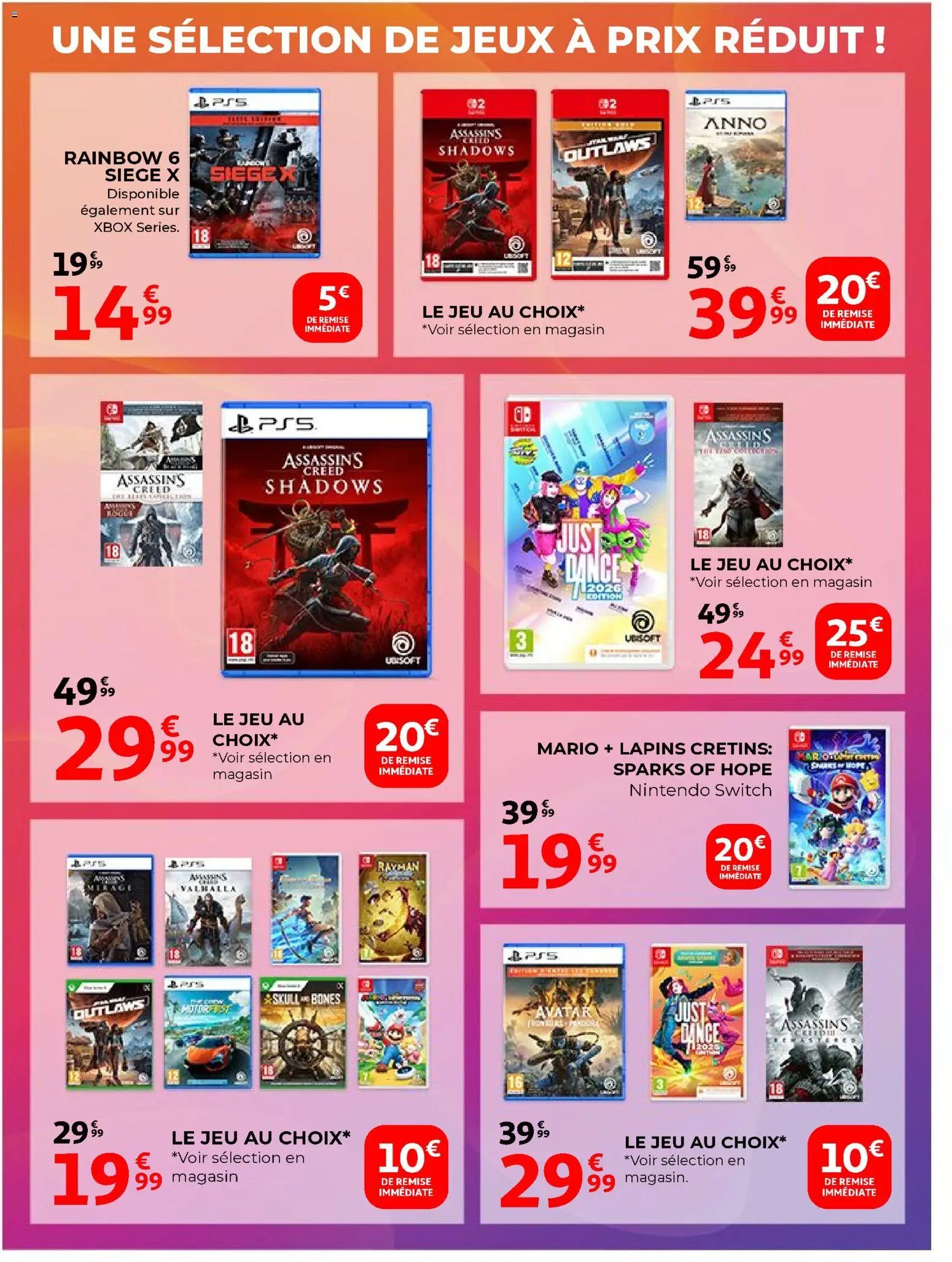 Auchan folder / publicité