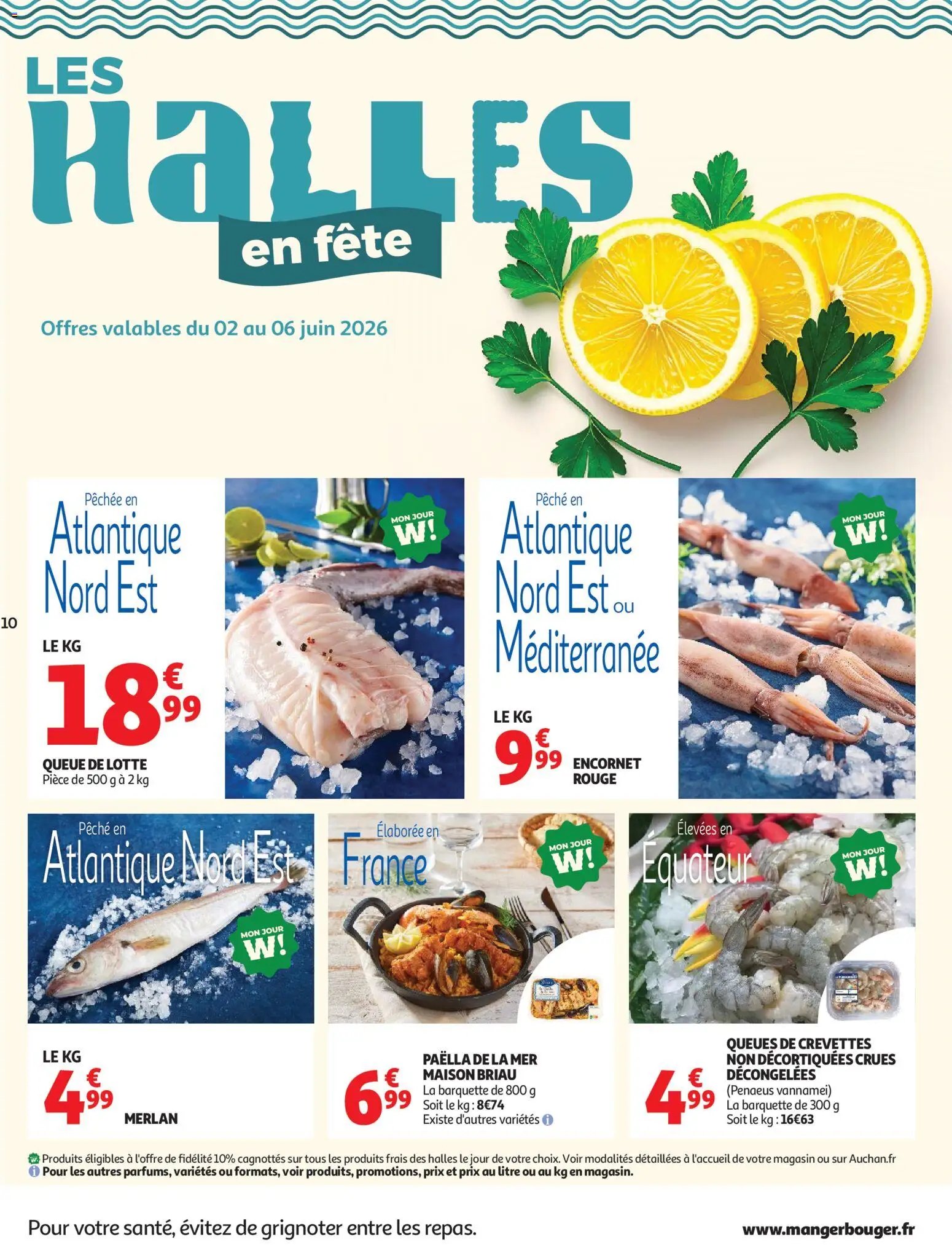 Auchan folder / publicité