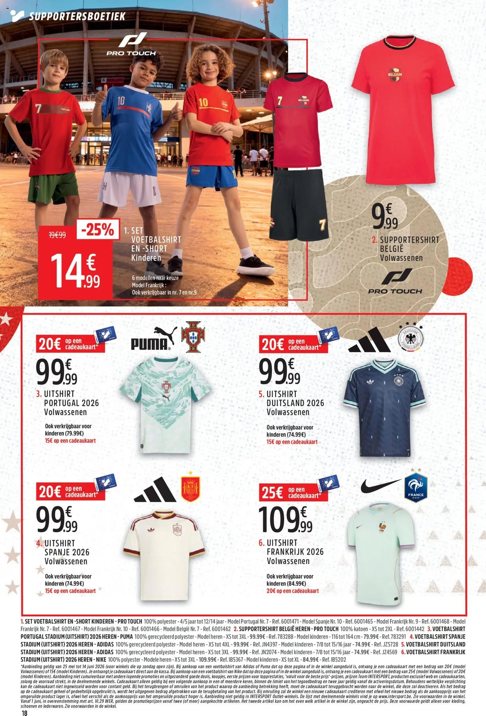 Intersport folder / publicité