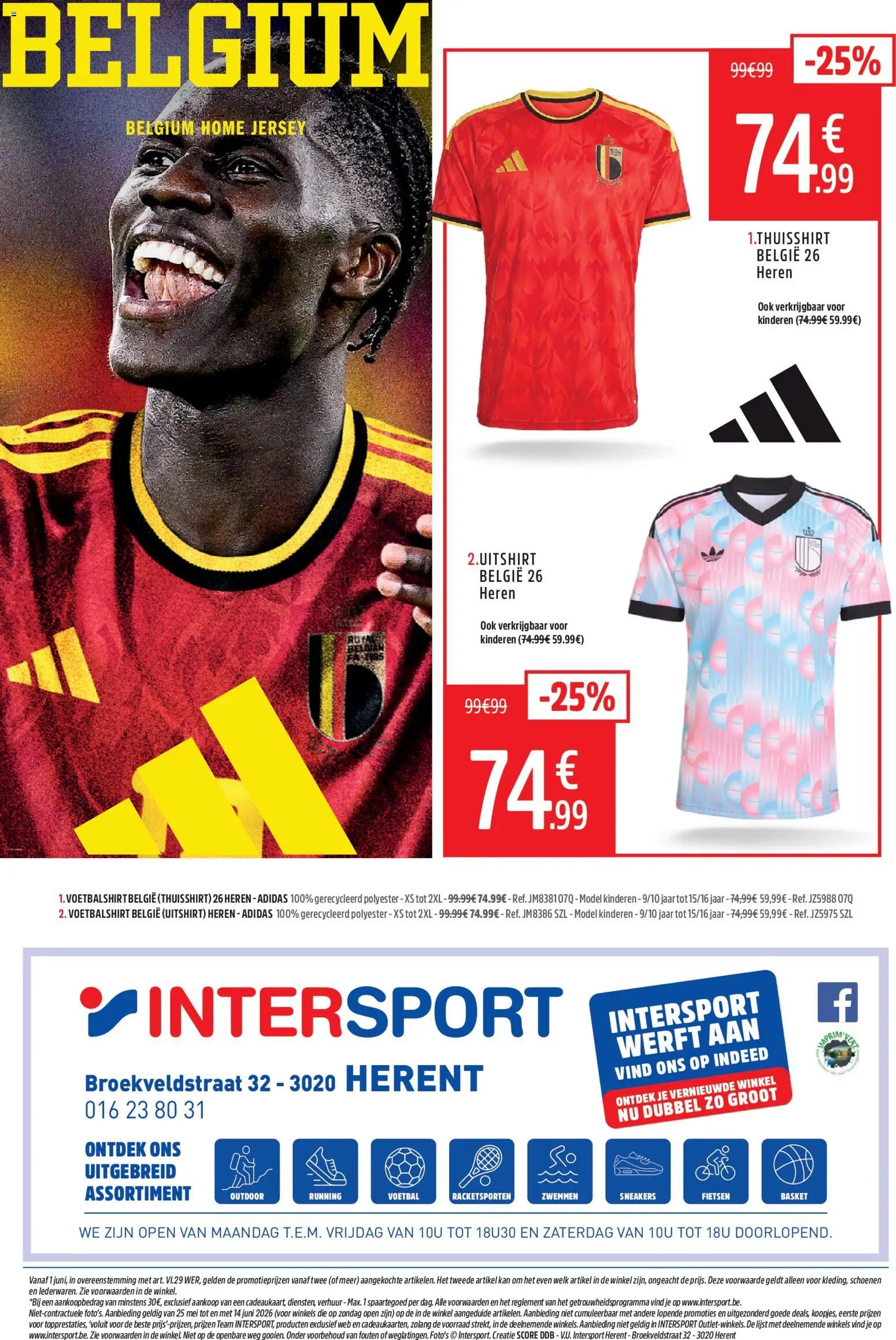 Intersport folder / publicité