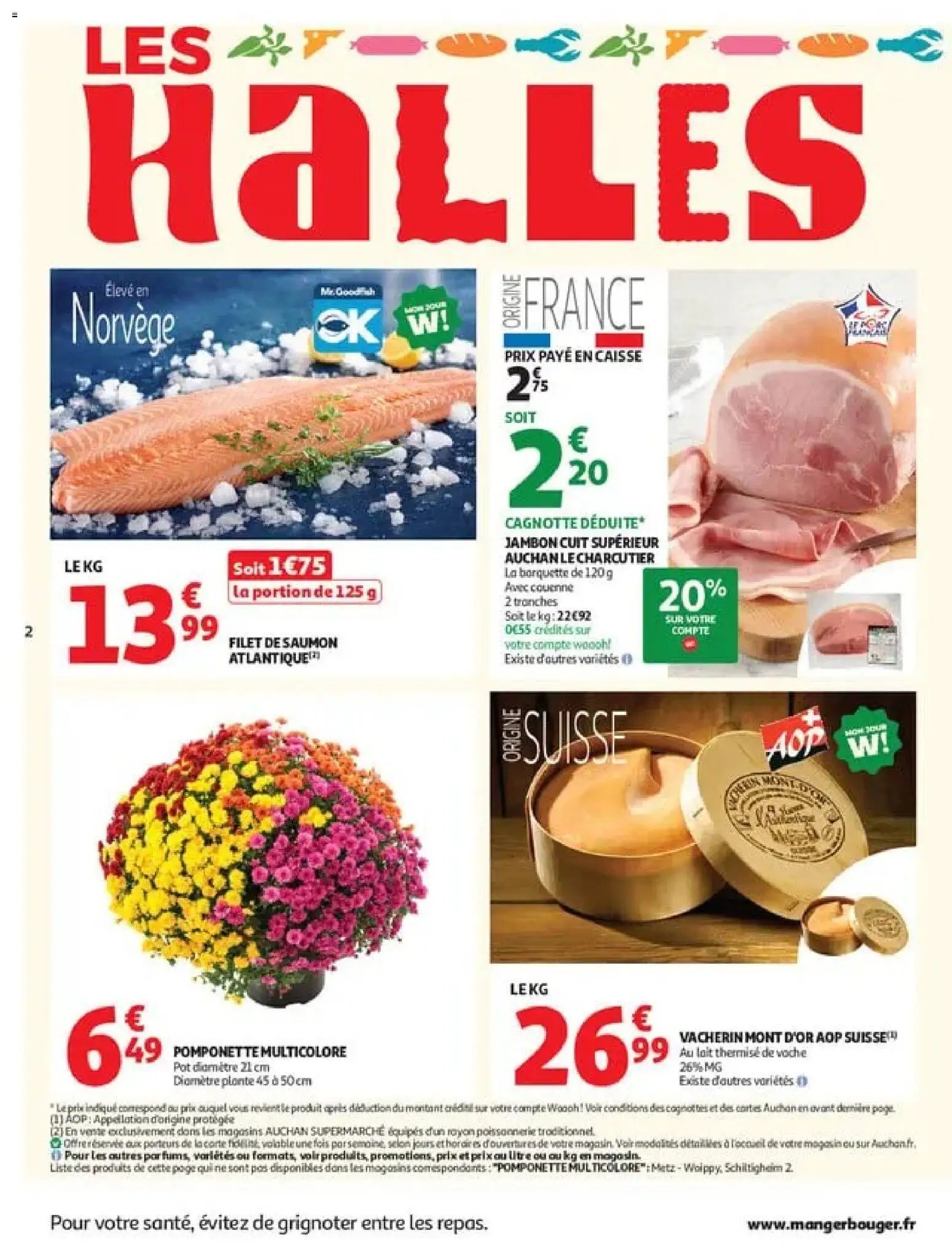 Auchan - Automne, Halloween supers