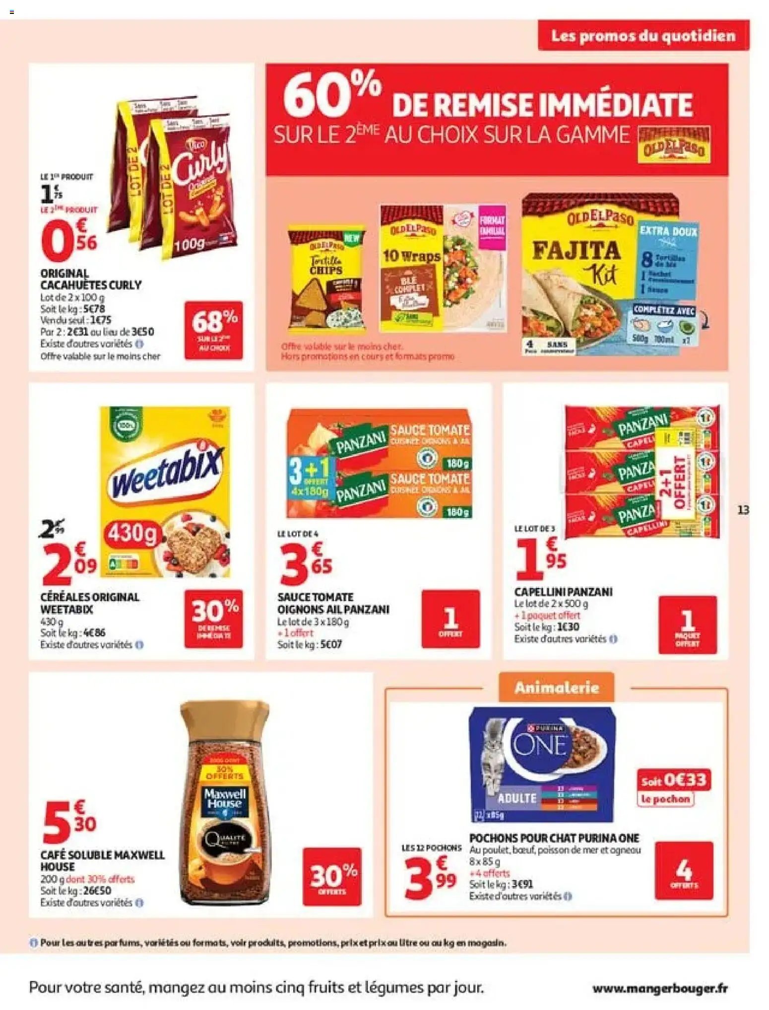 Auchan - Automne, Halloween supers
