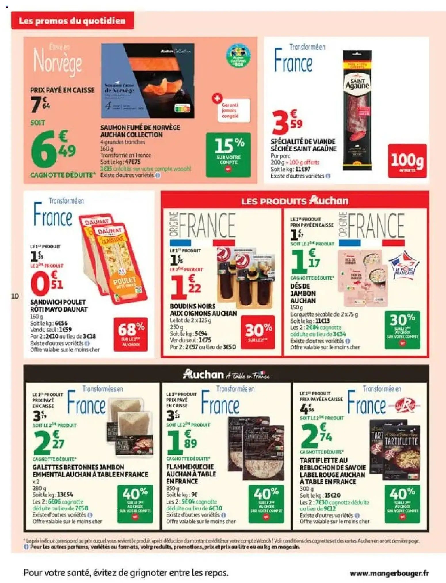 Auchan - Automne, Halloween supers