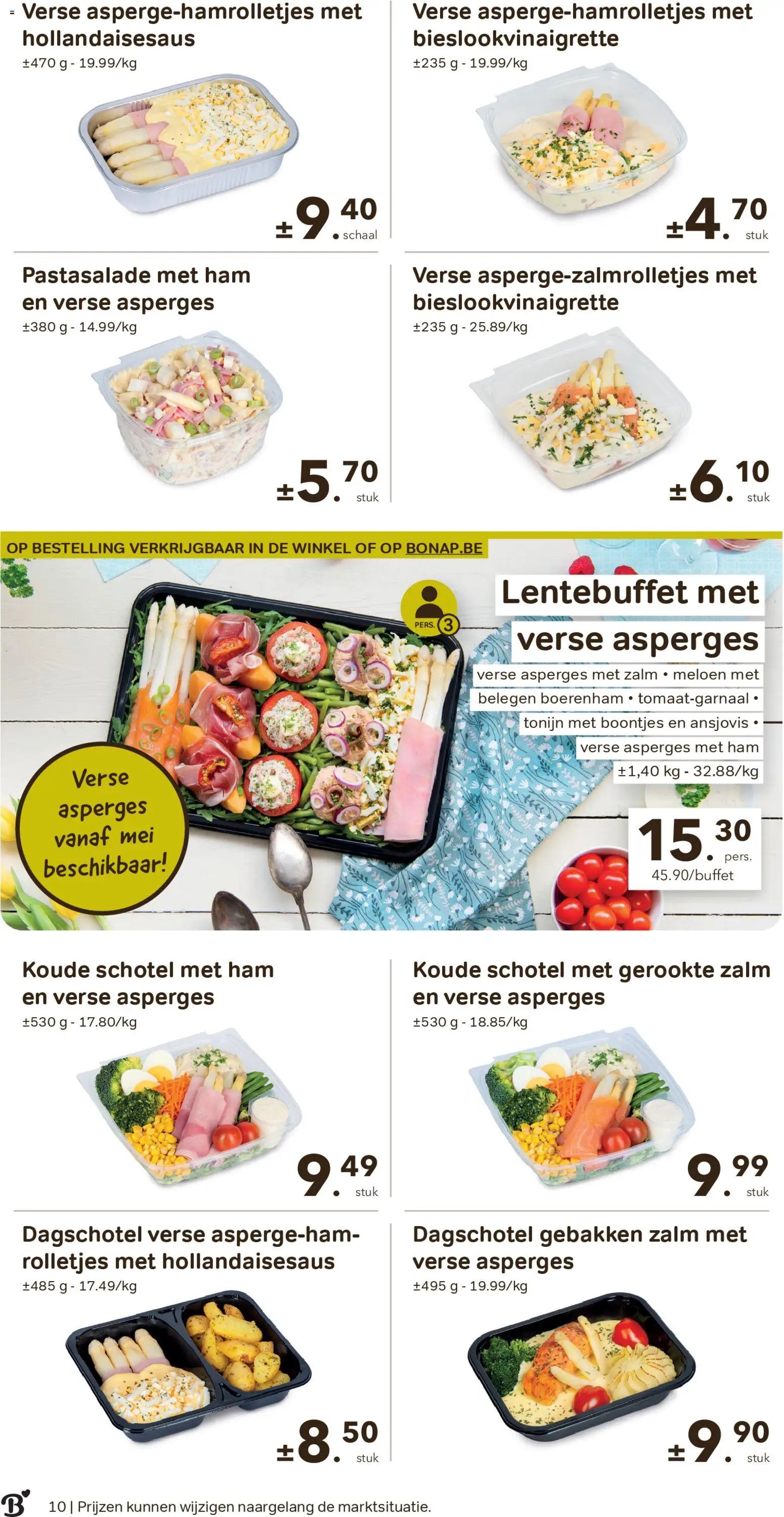Bon Ap folder/publicité