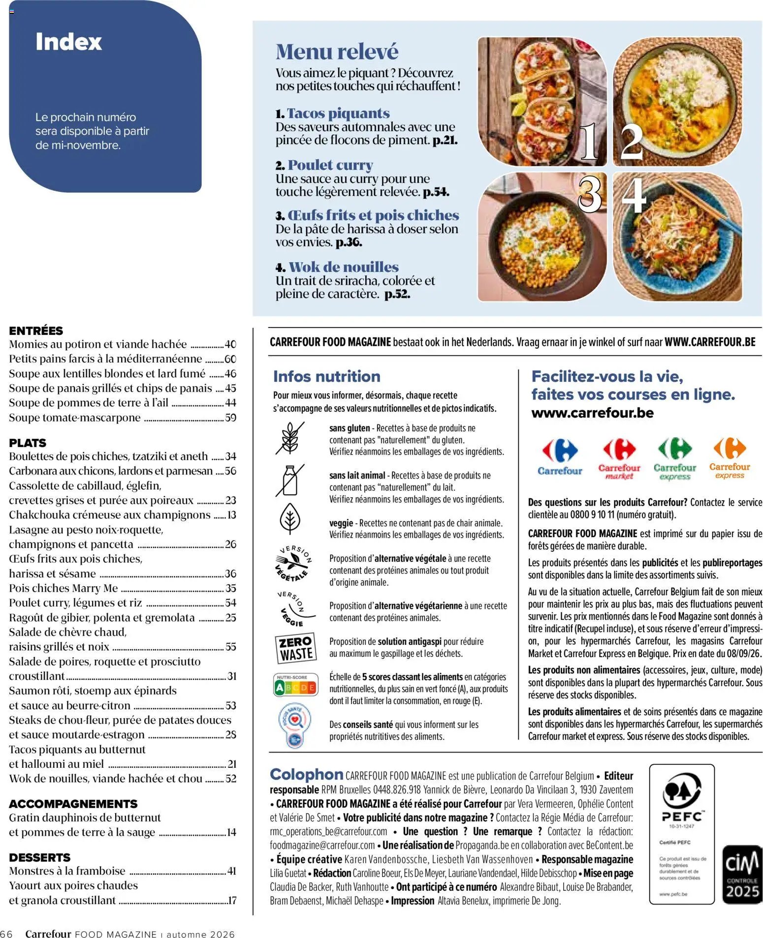 Carrefour Food Magazine