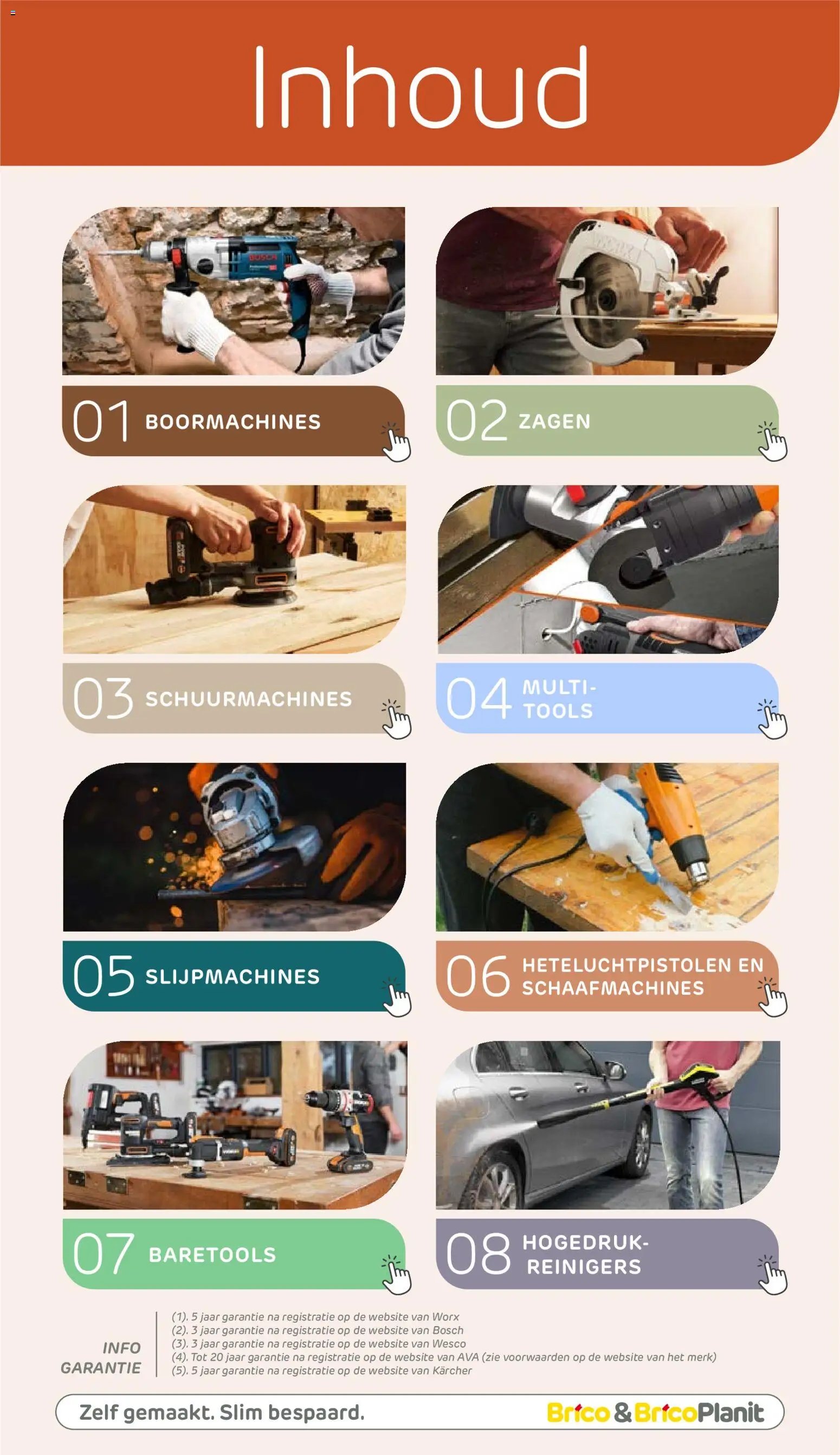 Brico powertools-catalogus