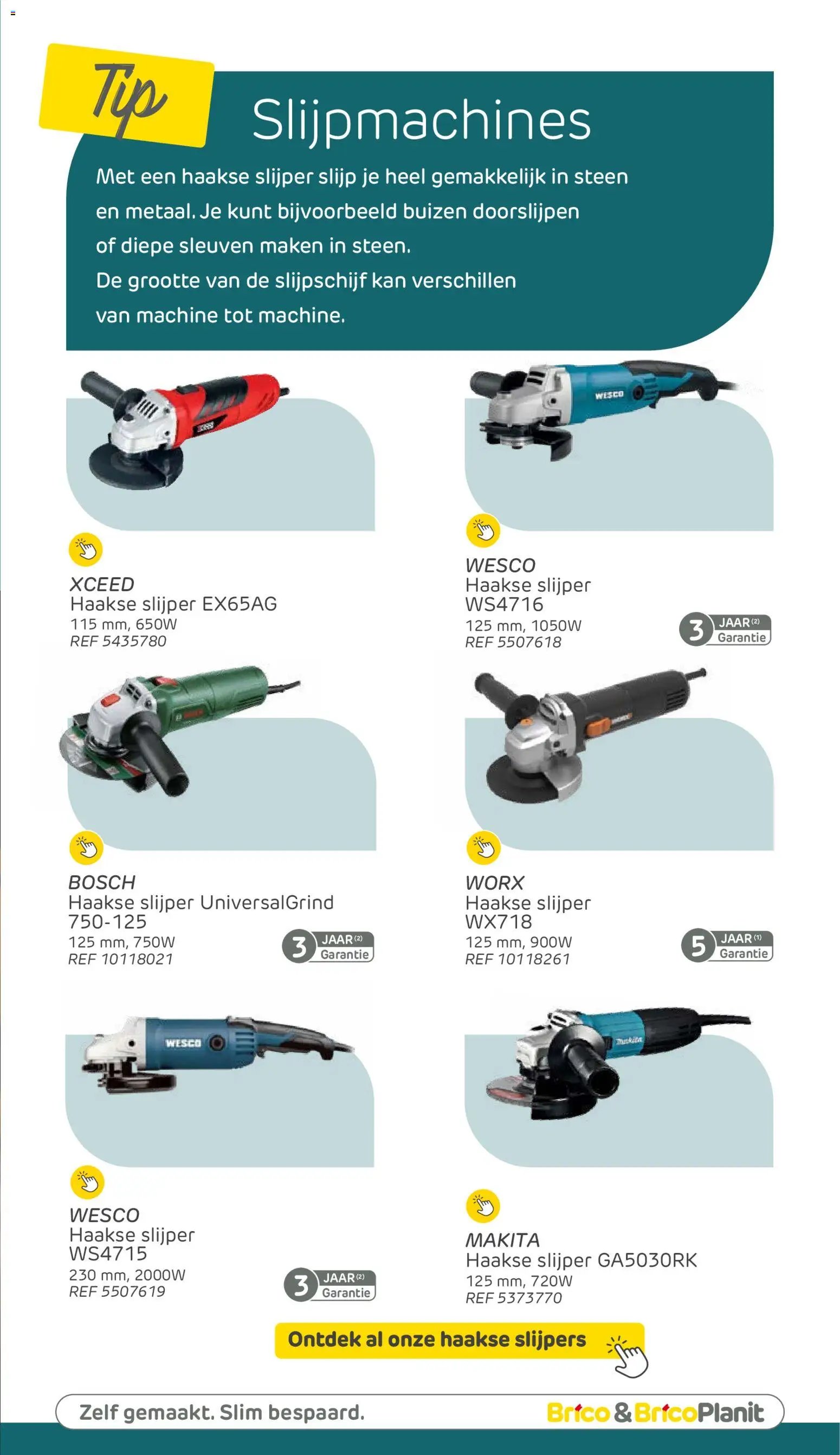 Brico powertools-catalogus