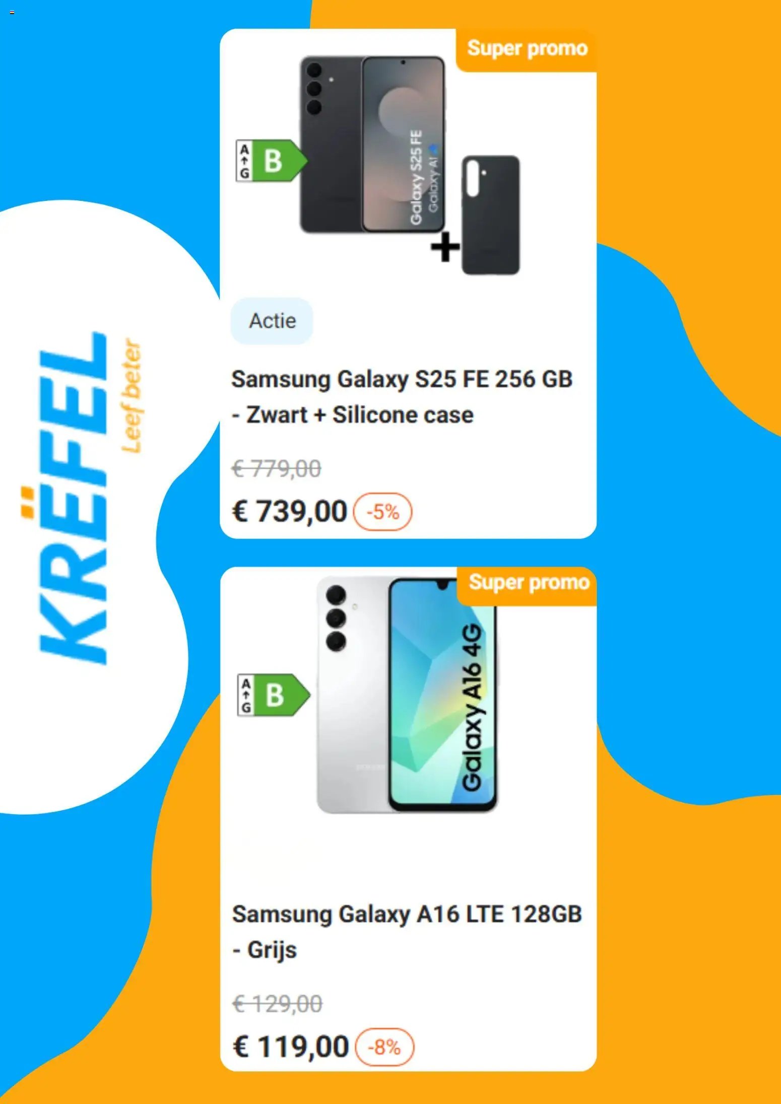 Krëfel folder / publicité