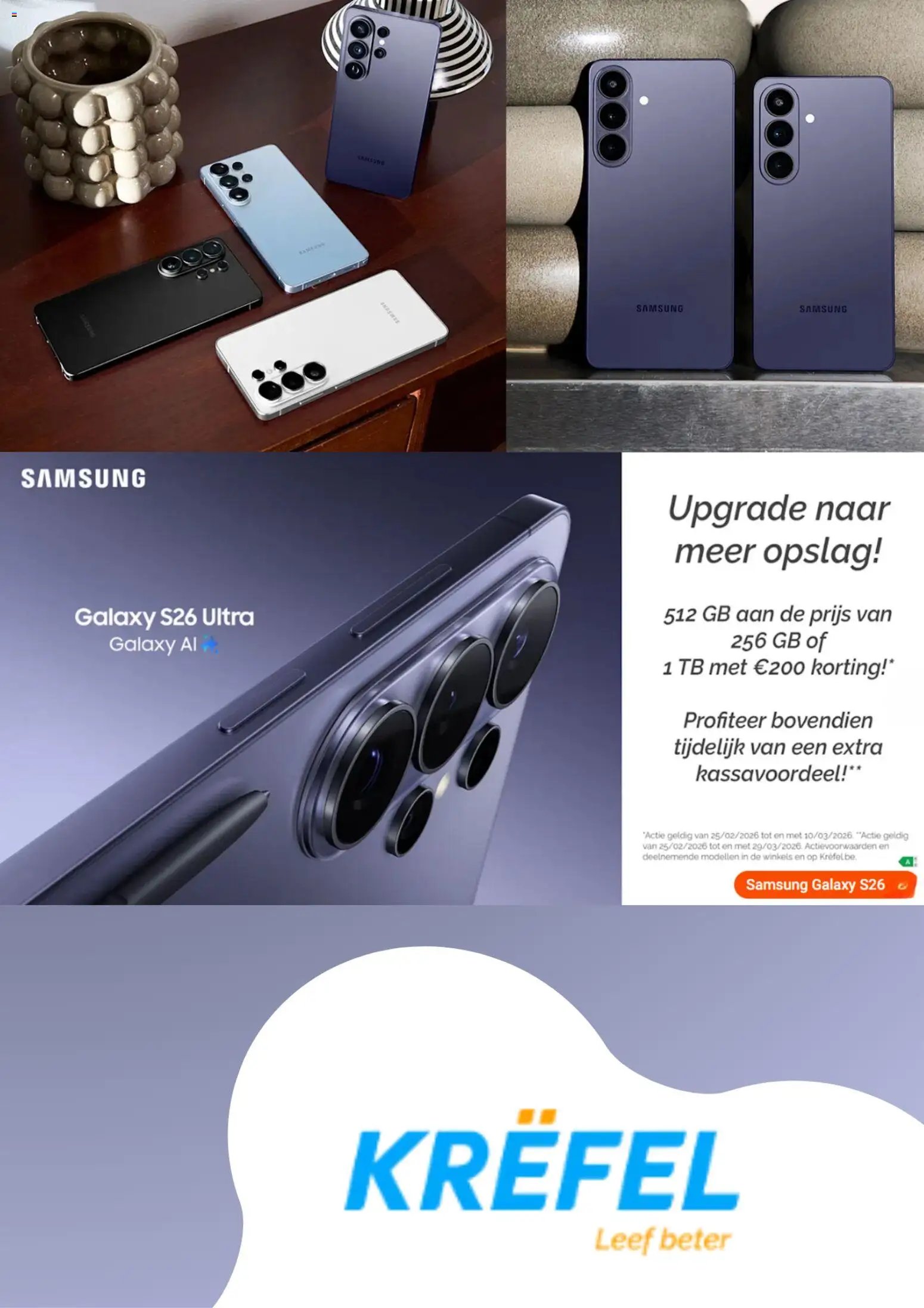 Krëfel folder / publicité