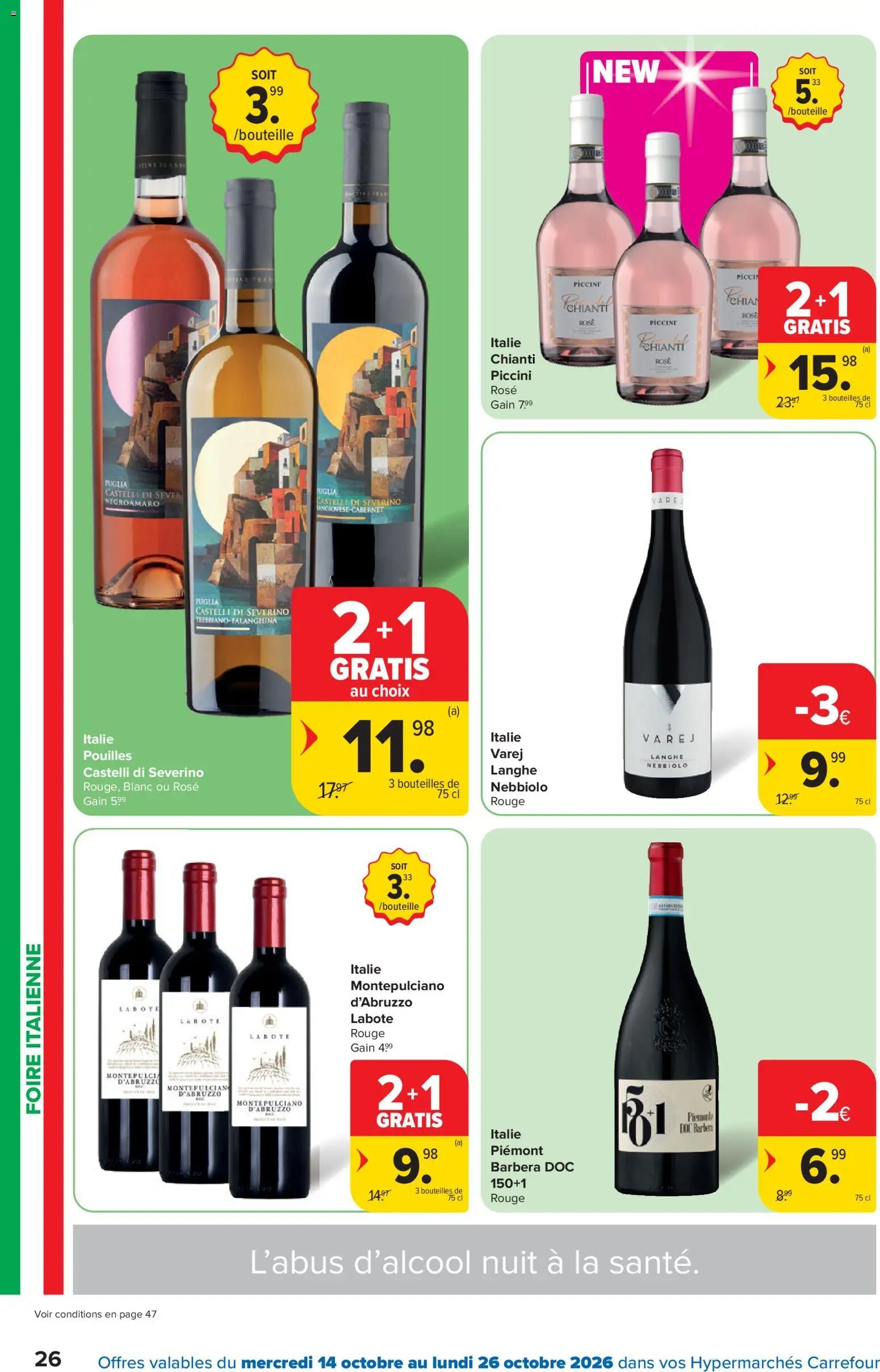 Carrefour Hypermarché Promotions de la semaine