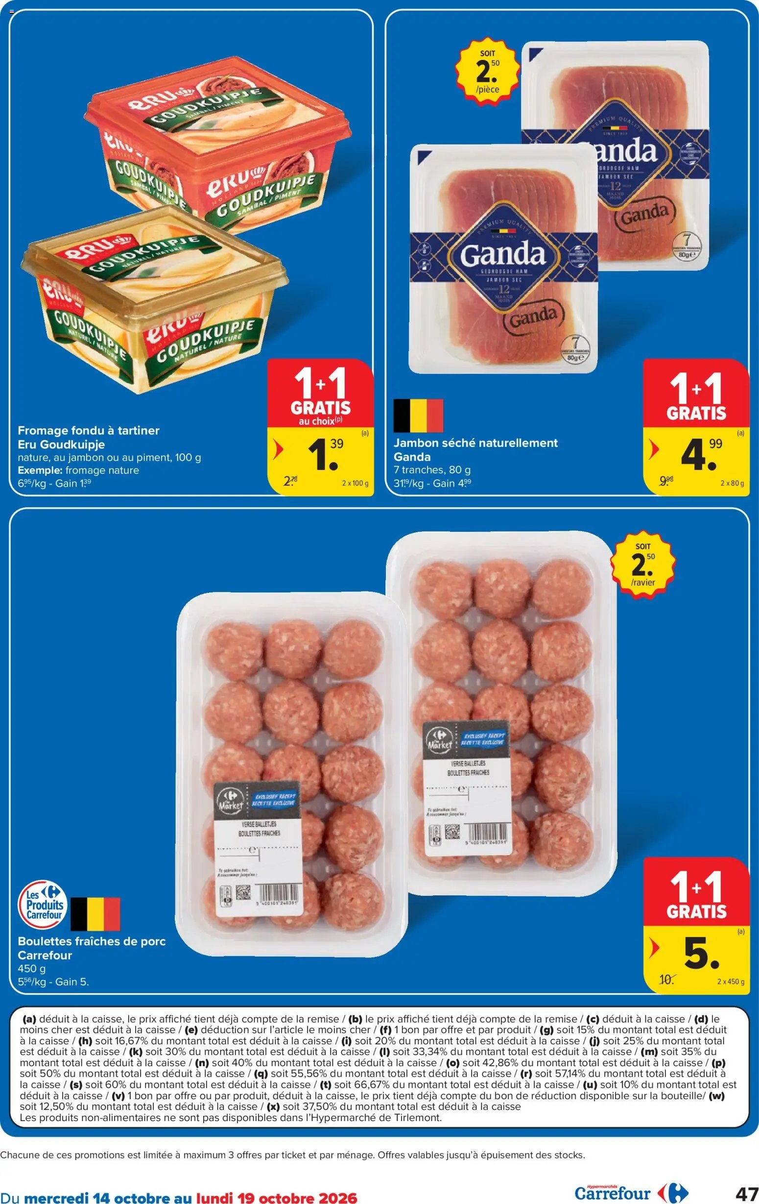 Carrefour Hypermarché Promotions de la semaine