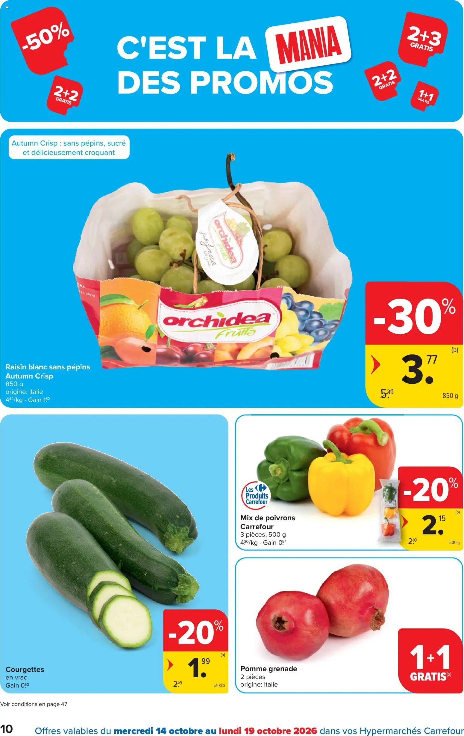 Carrefour Hypermarché Promotions de la semaine