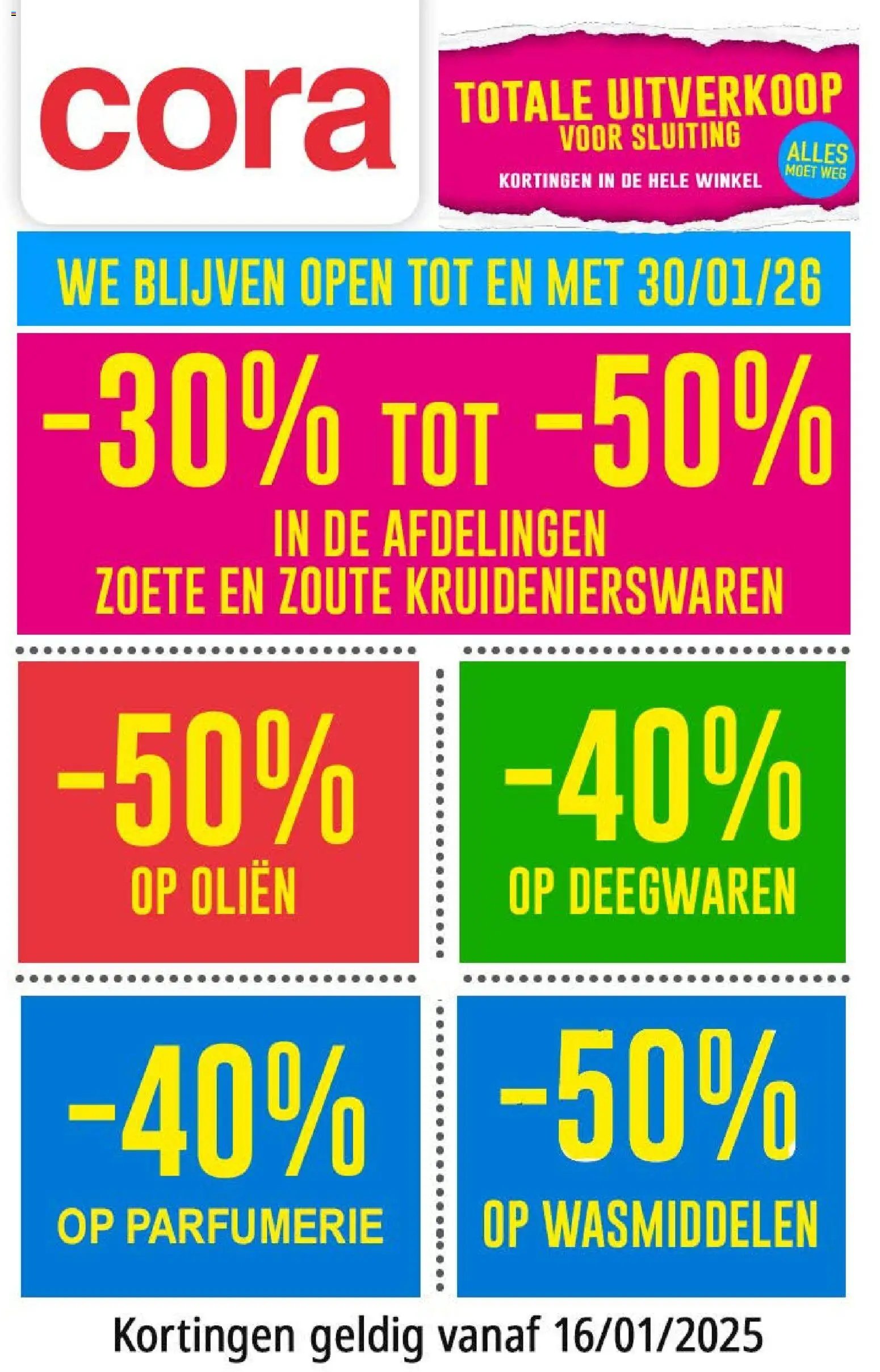 Cora - Folder Anderlecht