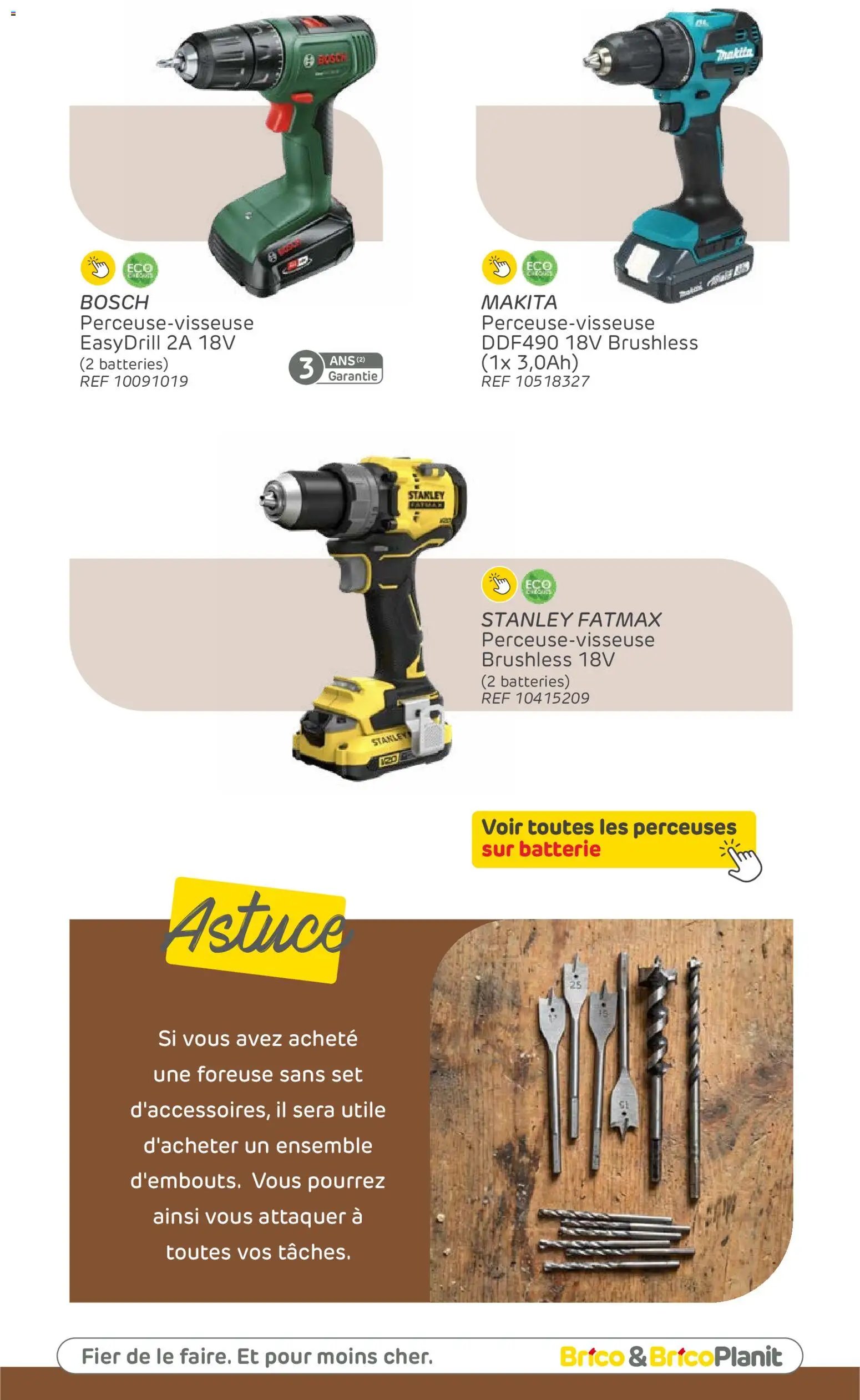 Brico catalogue powertools