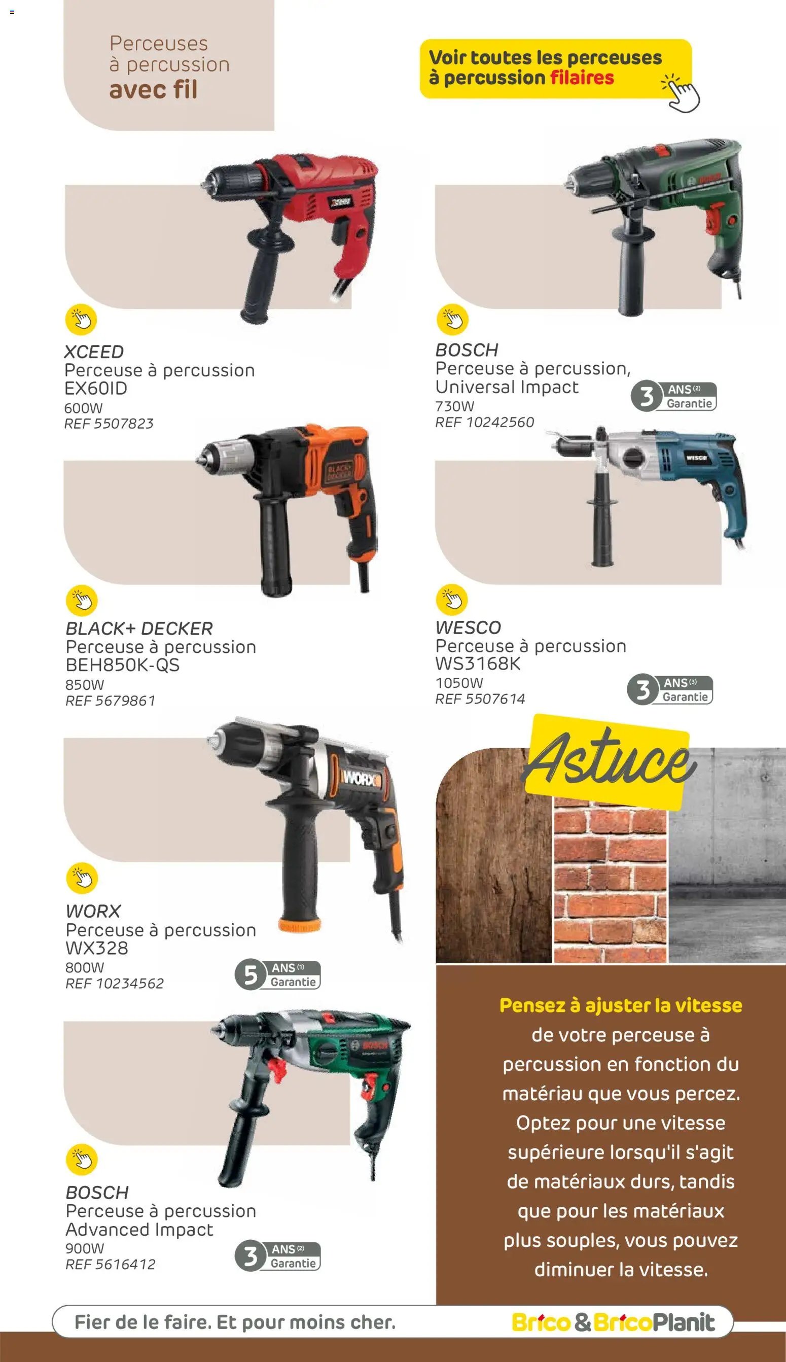 Brico catalogue powertools