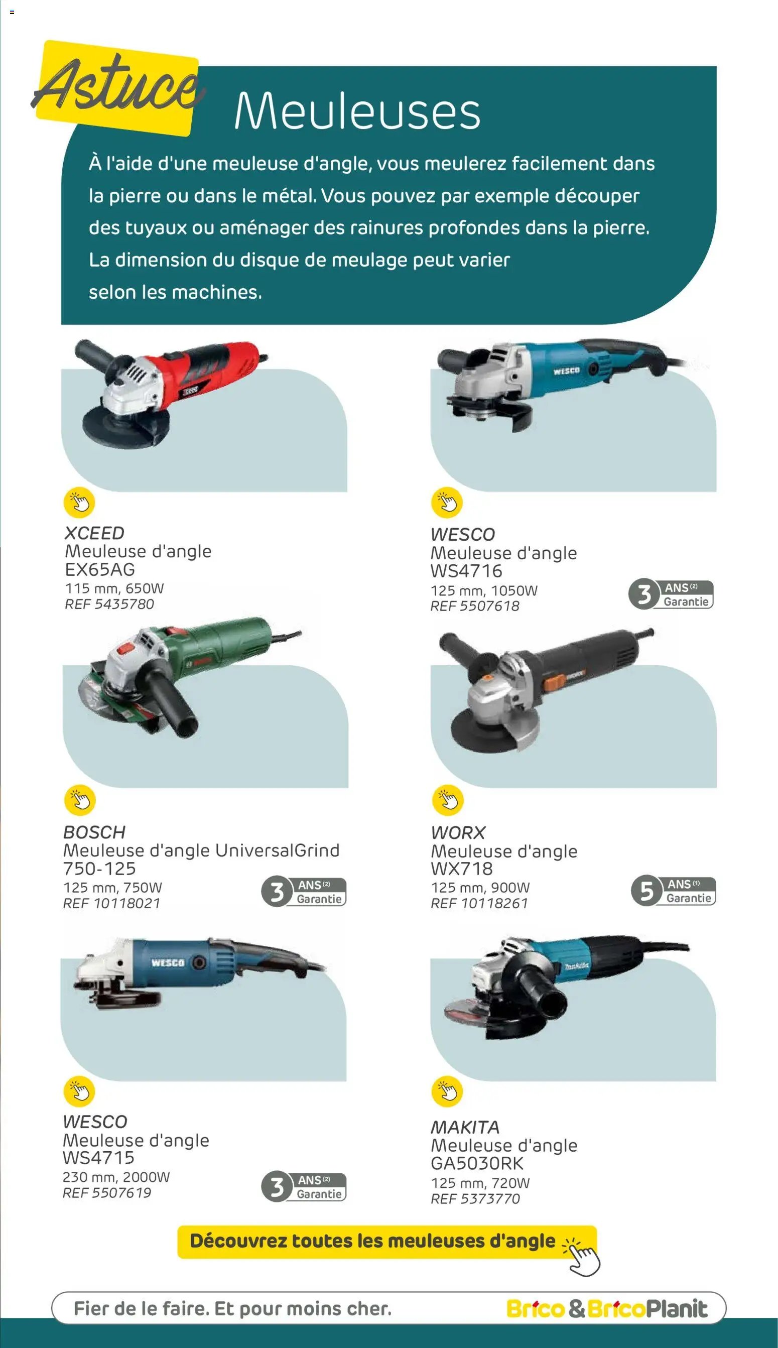 Brico catalogue powertools