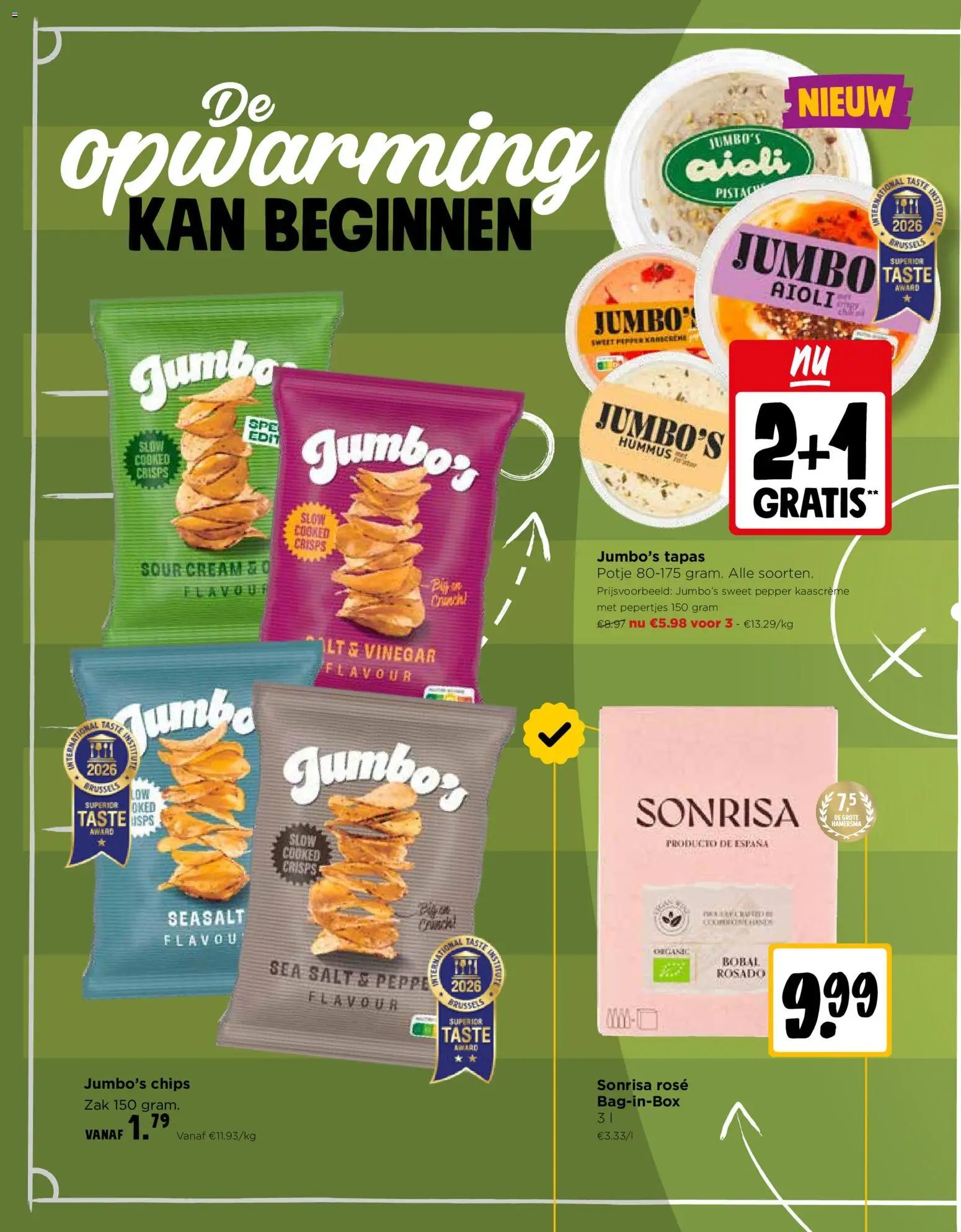 JUMBO folder / publicité