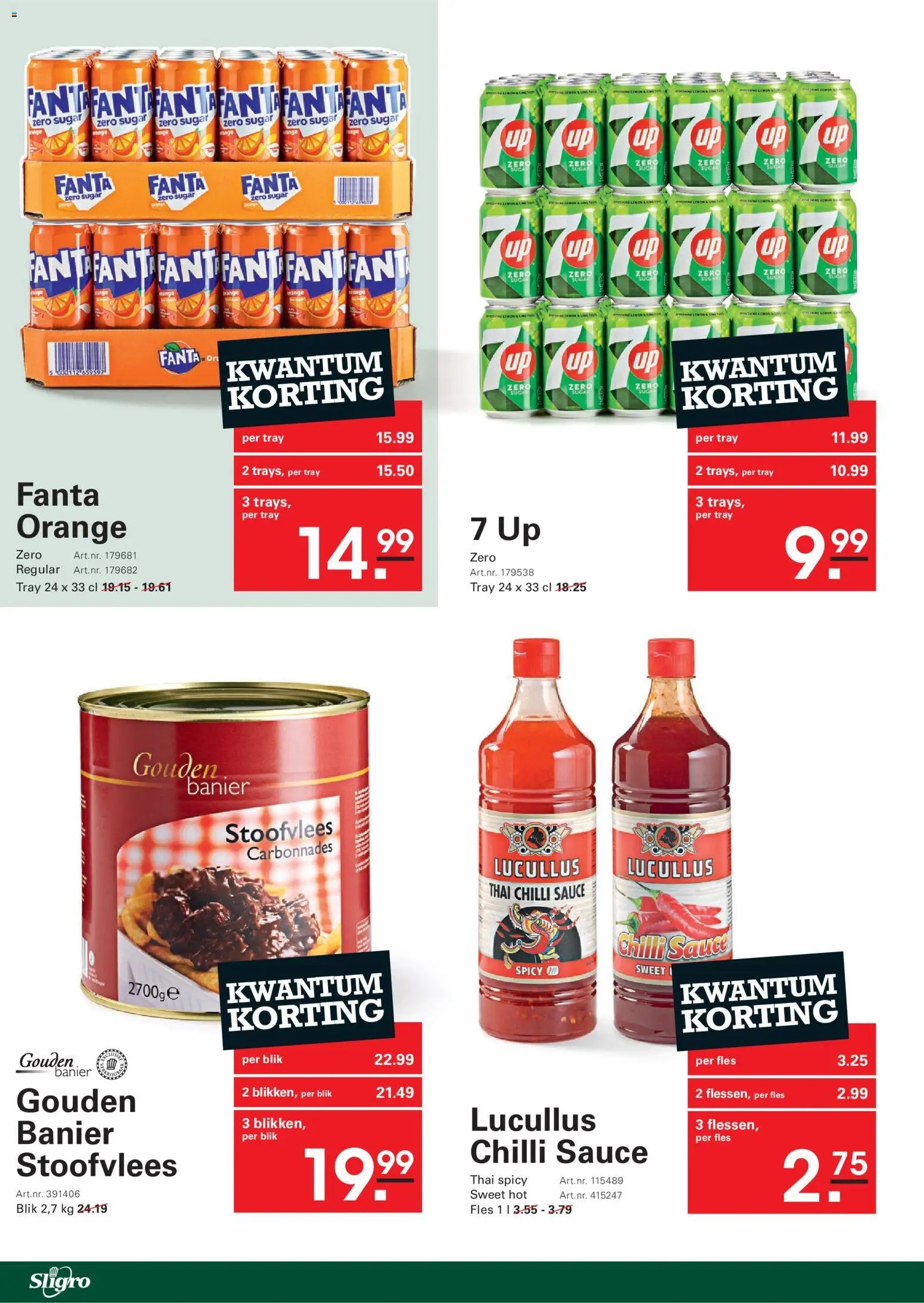 Sligro Promo Folder