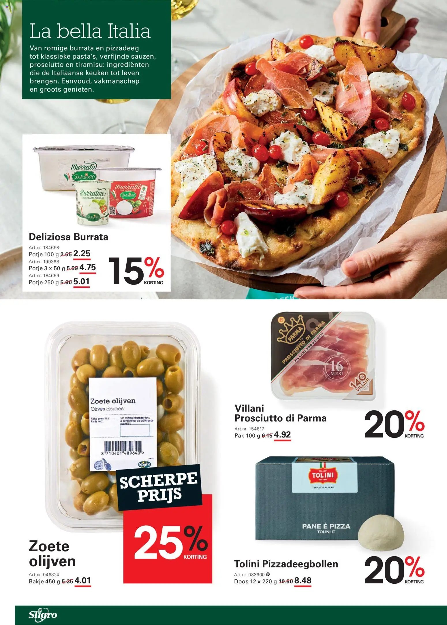 Sligro Promo Folder