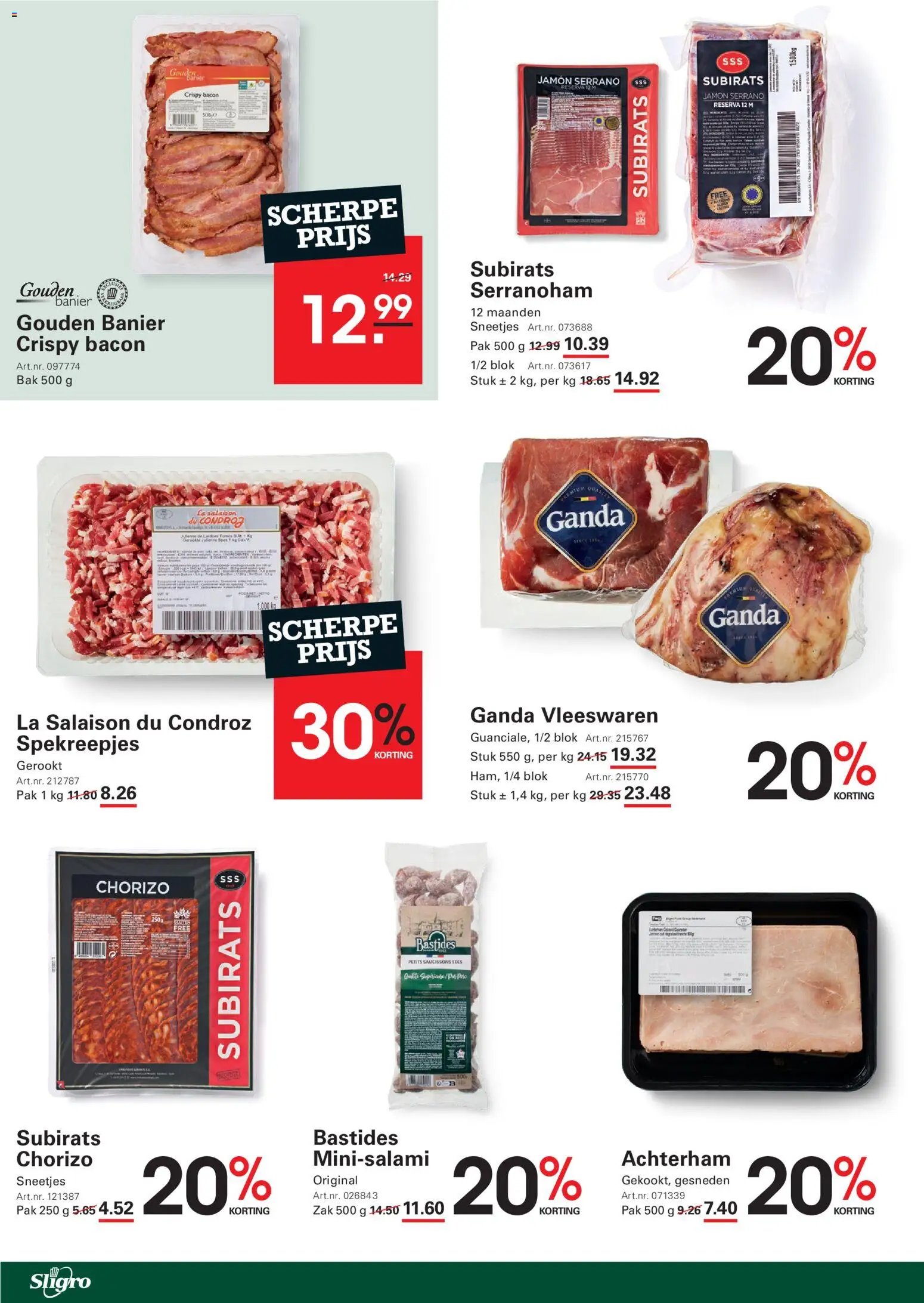 Sligro Promo Folder