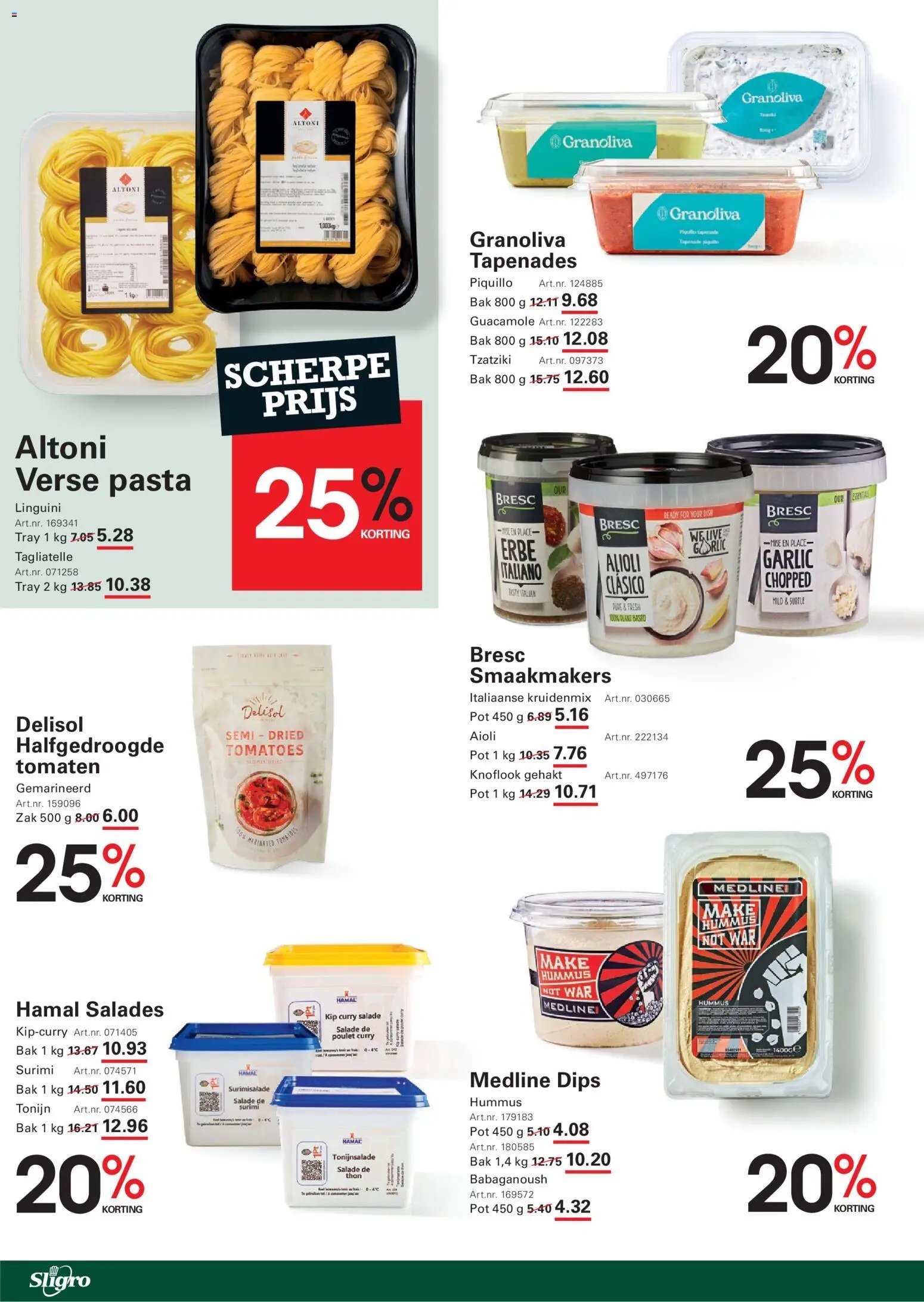 Sligro Promo Folder