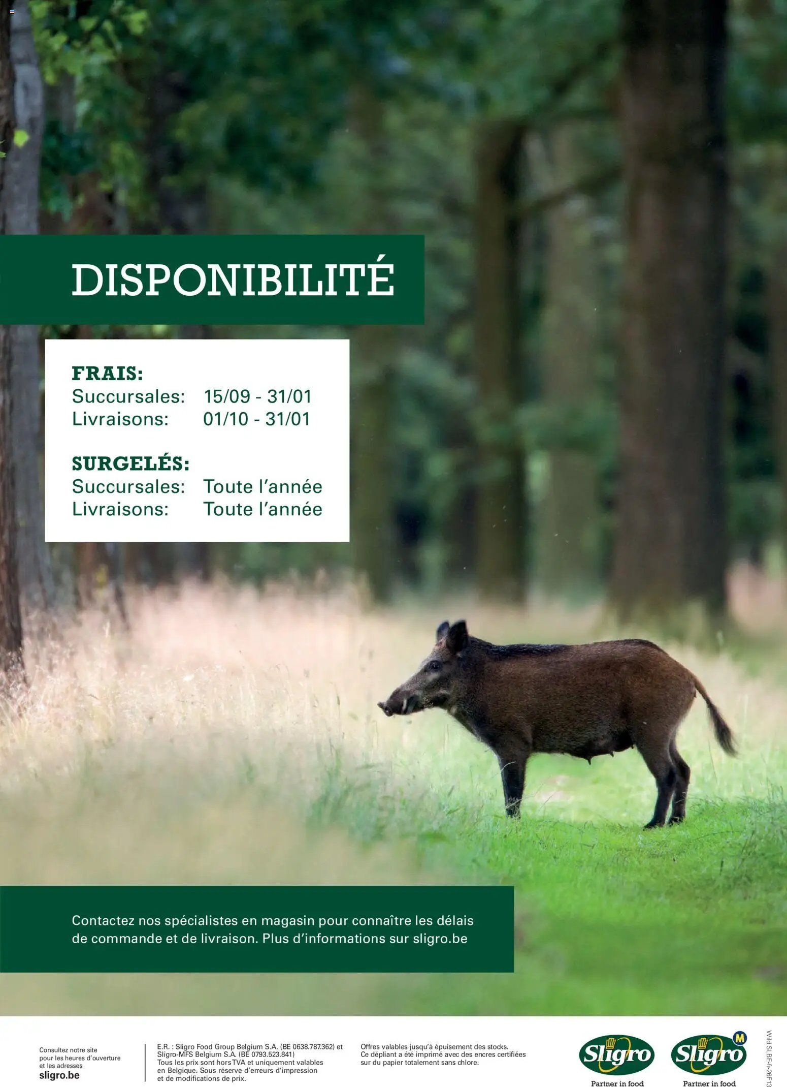 Sligro publicité