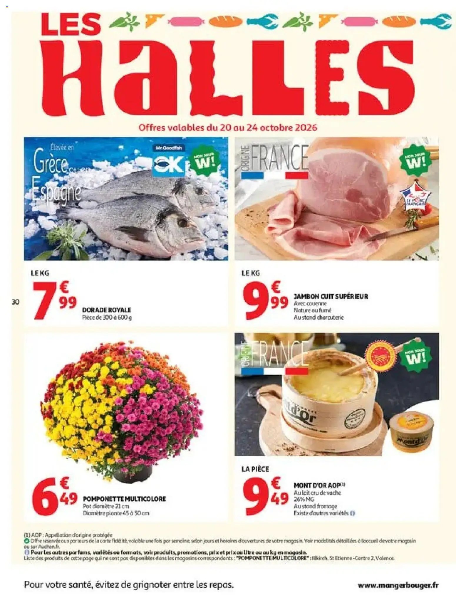 Auchan - Automne, Halloween hypers