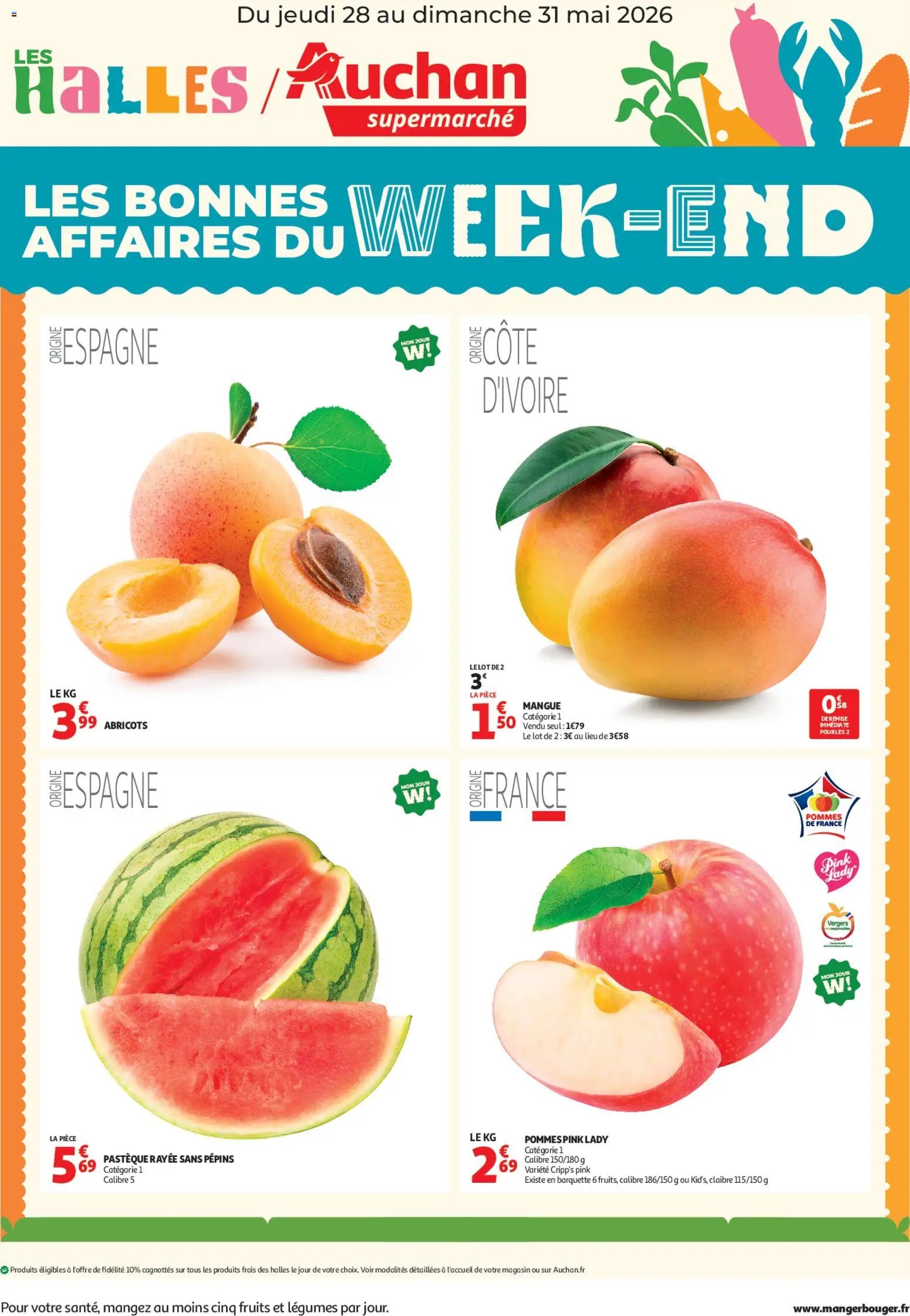 Auchan Week-end dans votre super