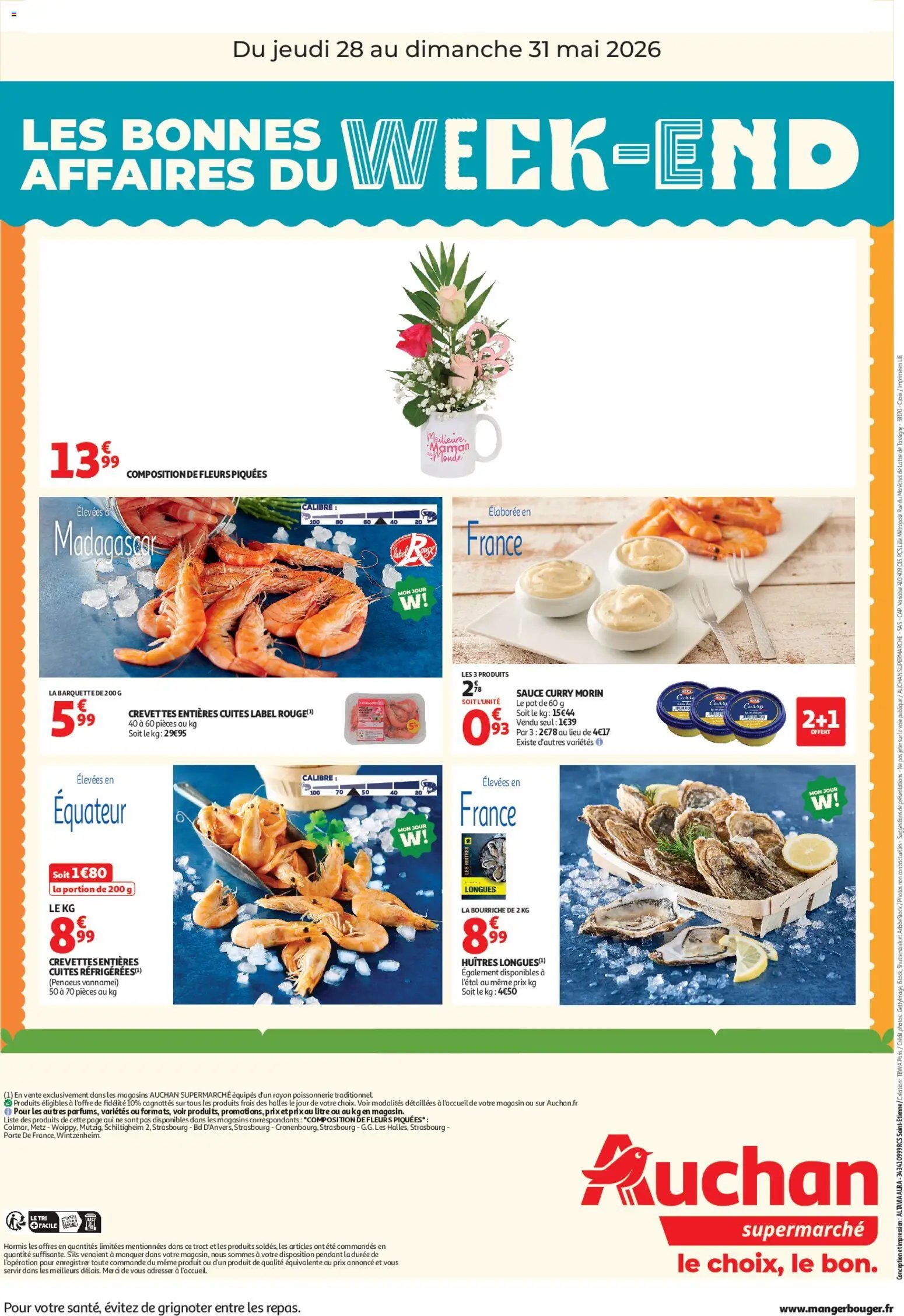 Auchan Week-end dans votre super