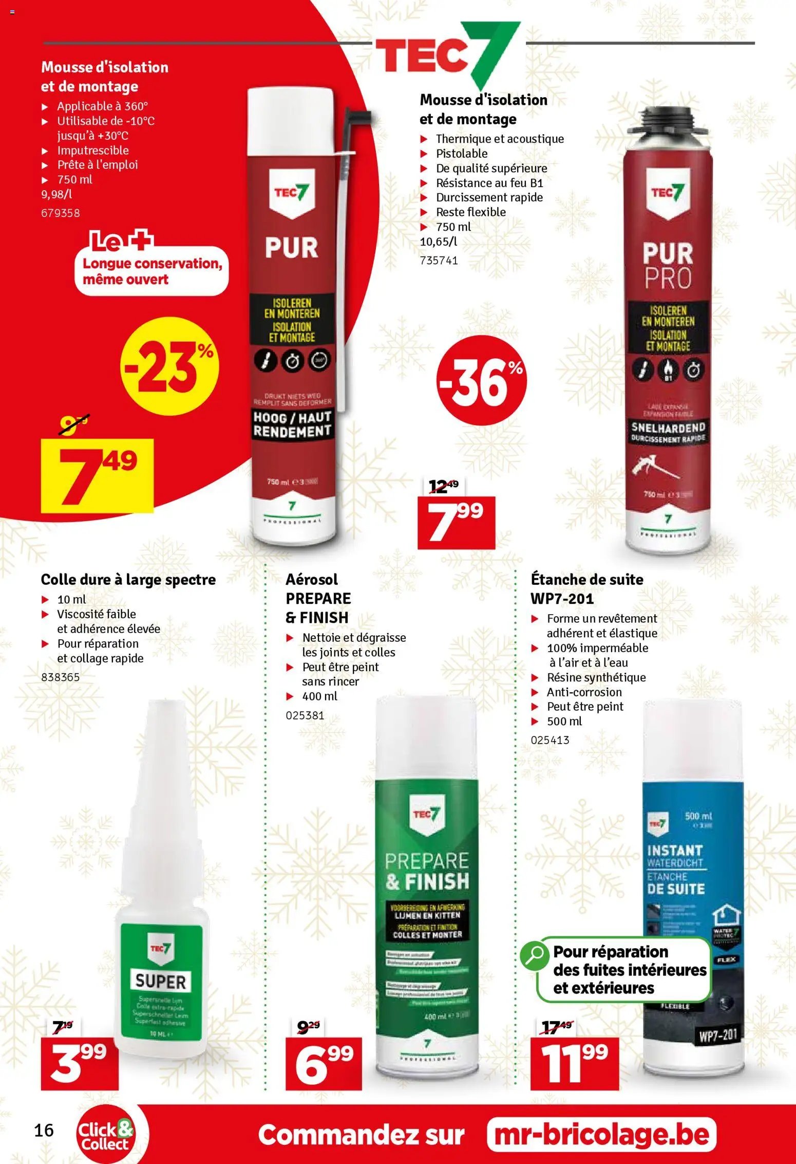 Mr Bricolage folder / publicité