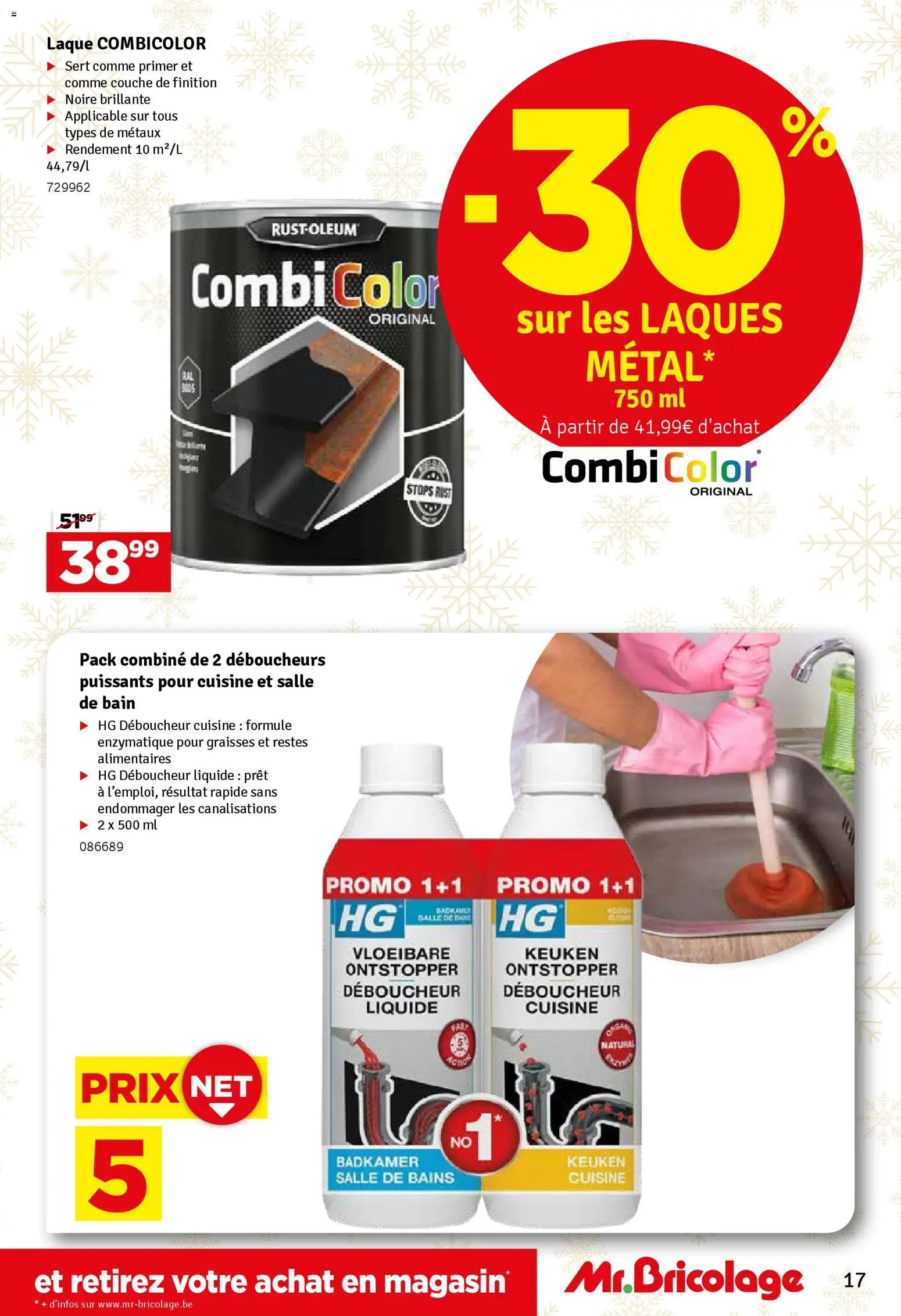 Mr Bricolage folder / publicité