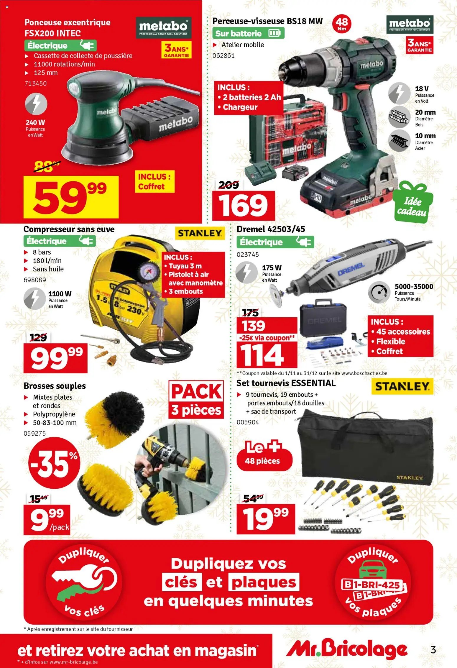 Mr Bricolage folder / publicité