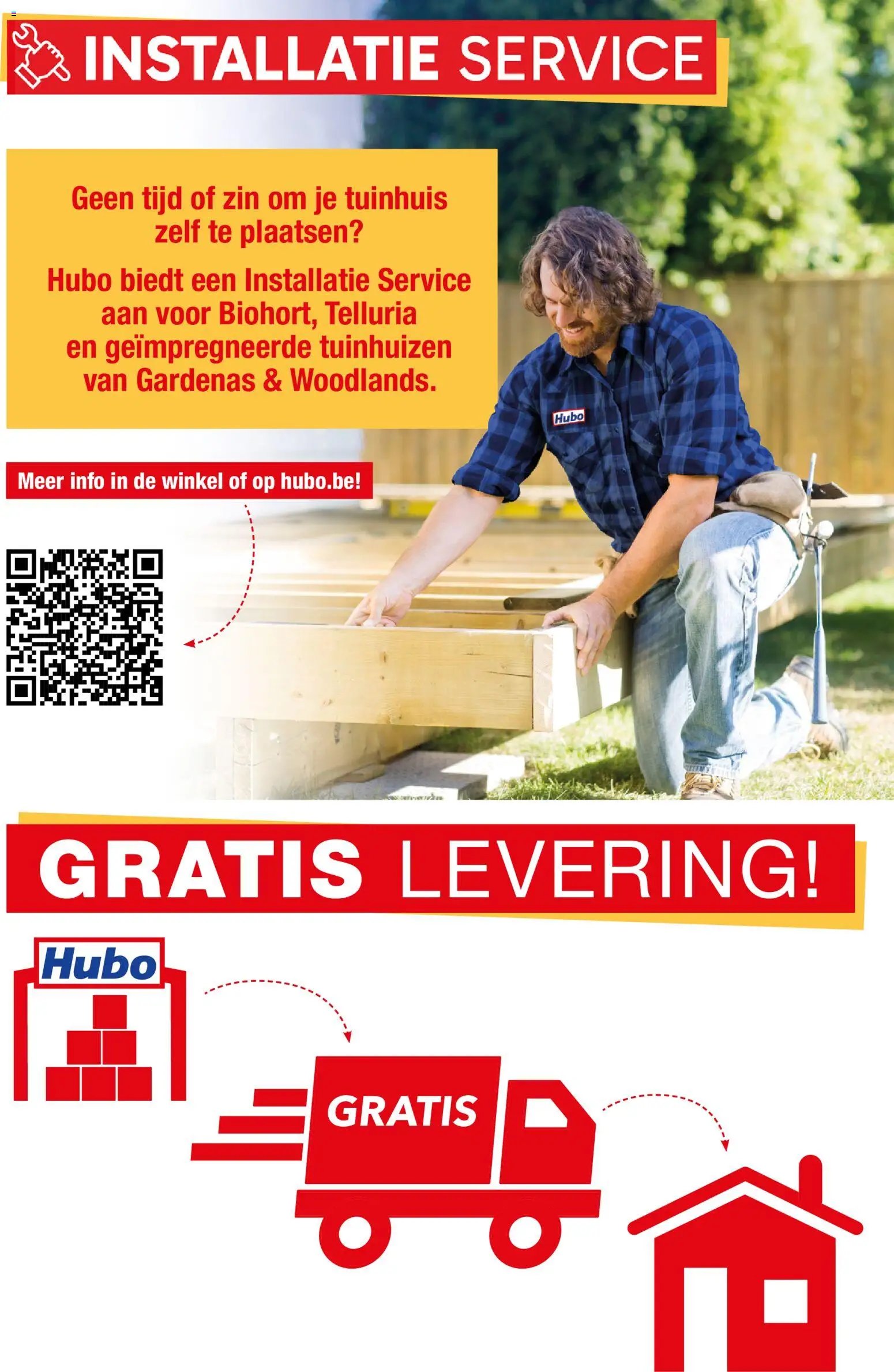 Hubo - Tuinhuis catalogus