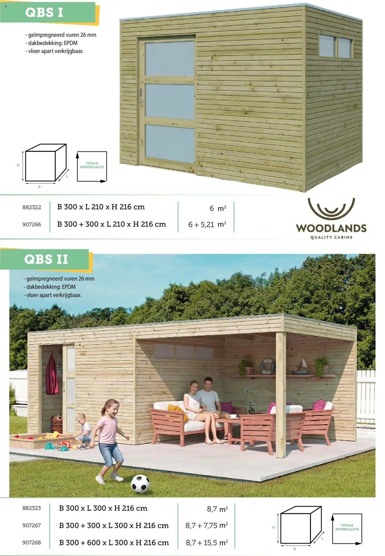 Hubo - Tuinhuis catalogus