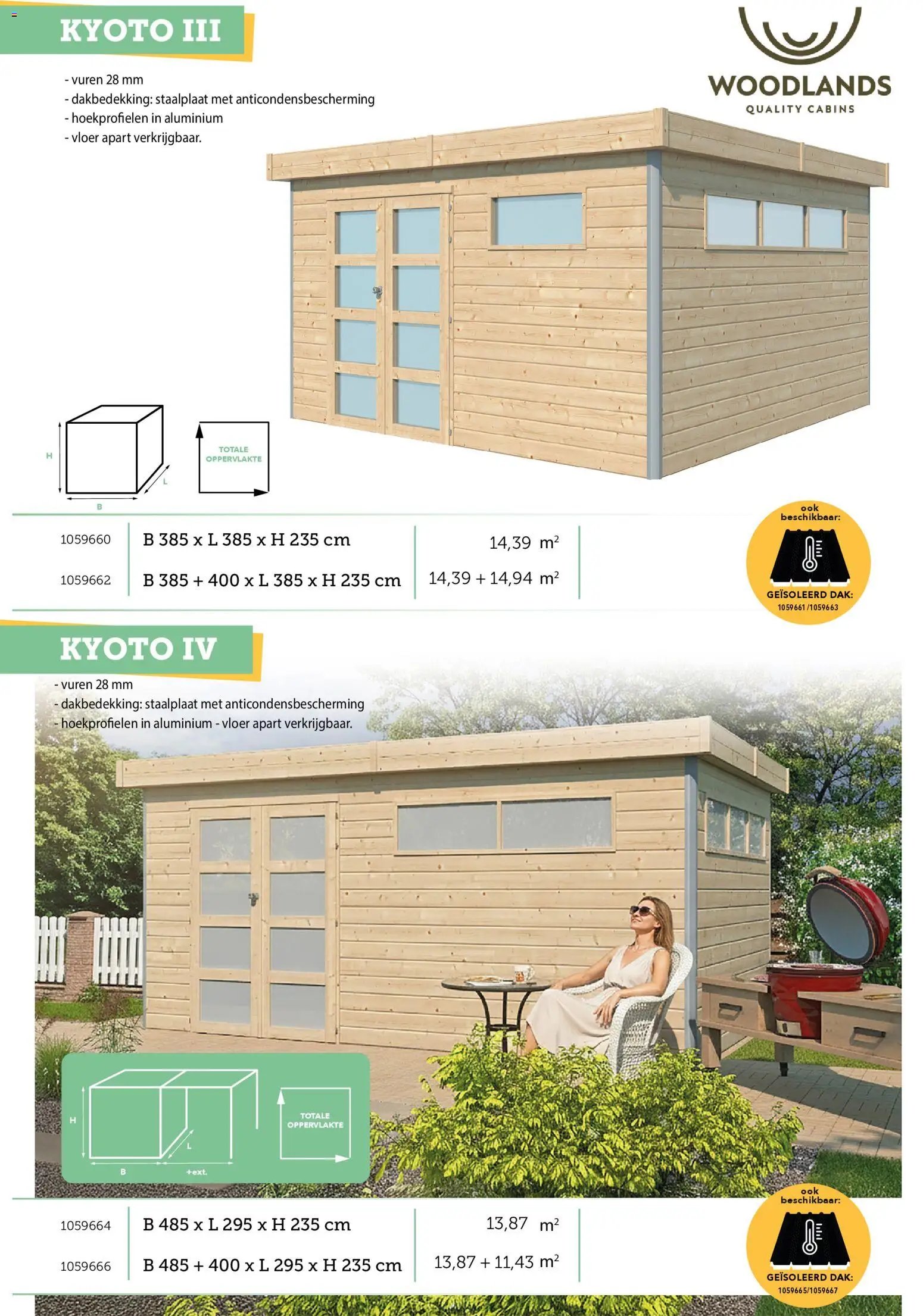 Hubo - Tuinhuis catalogus