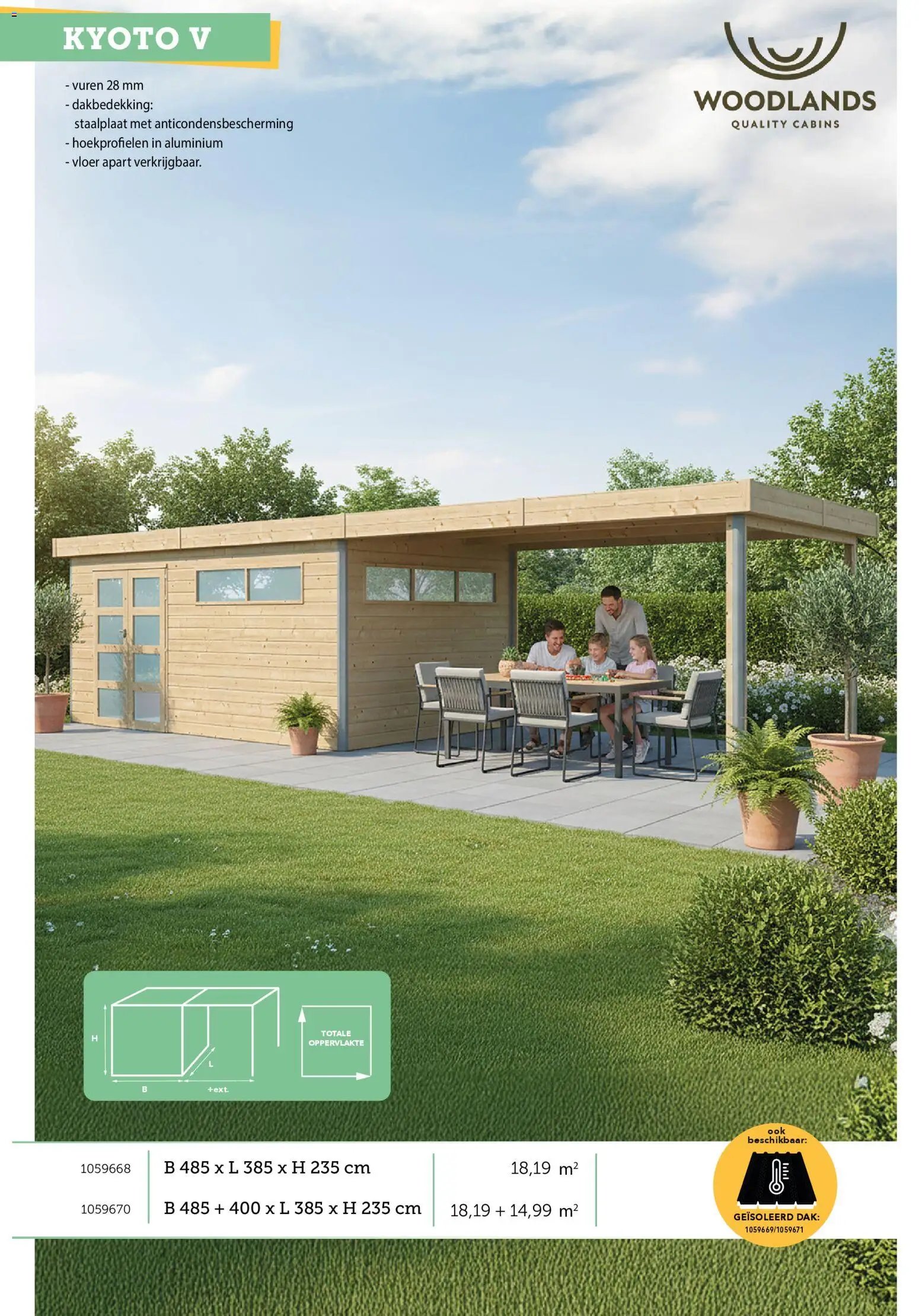Hubo - Tuinhuis catalogus
