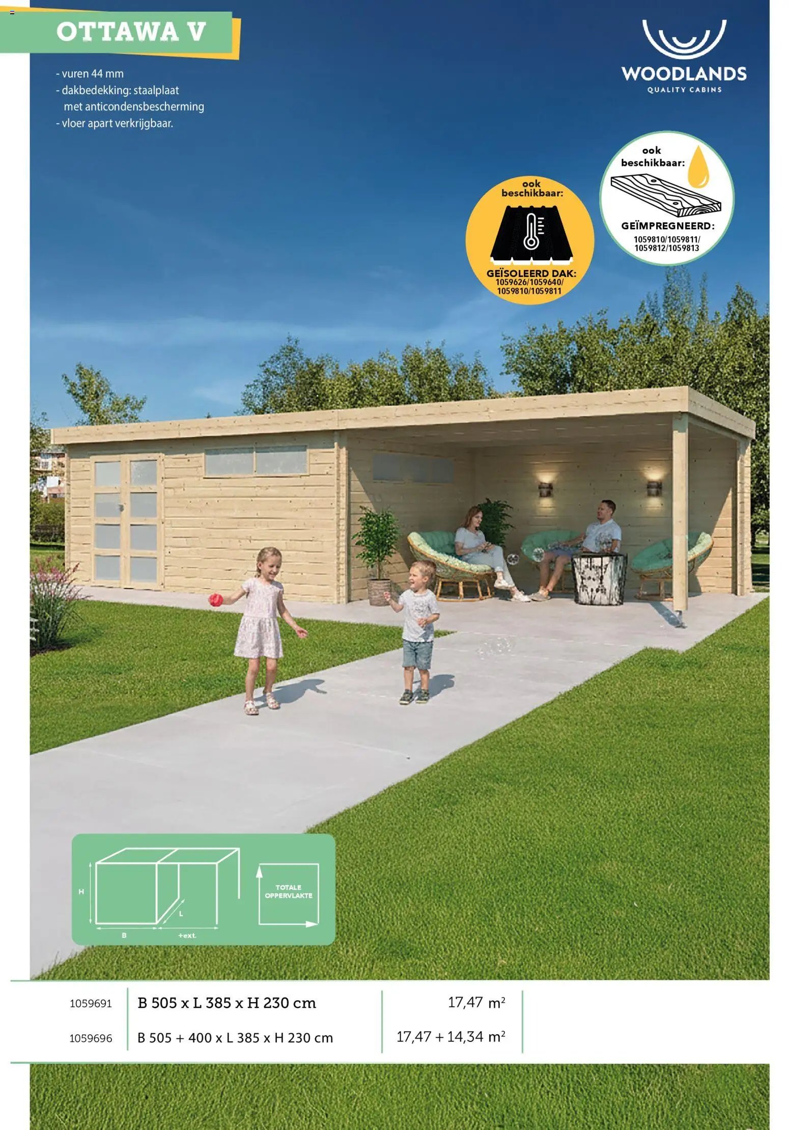 Hubo - Tuinhuis catalogus
