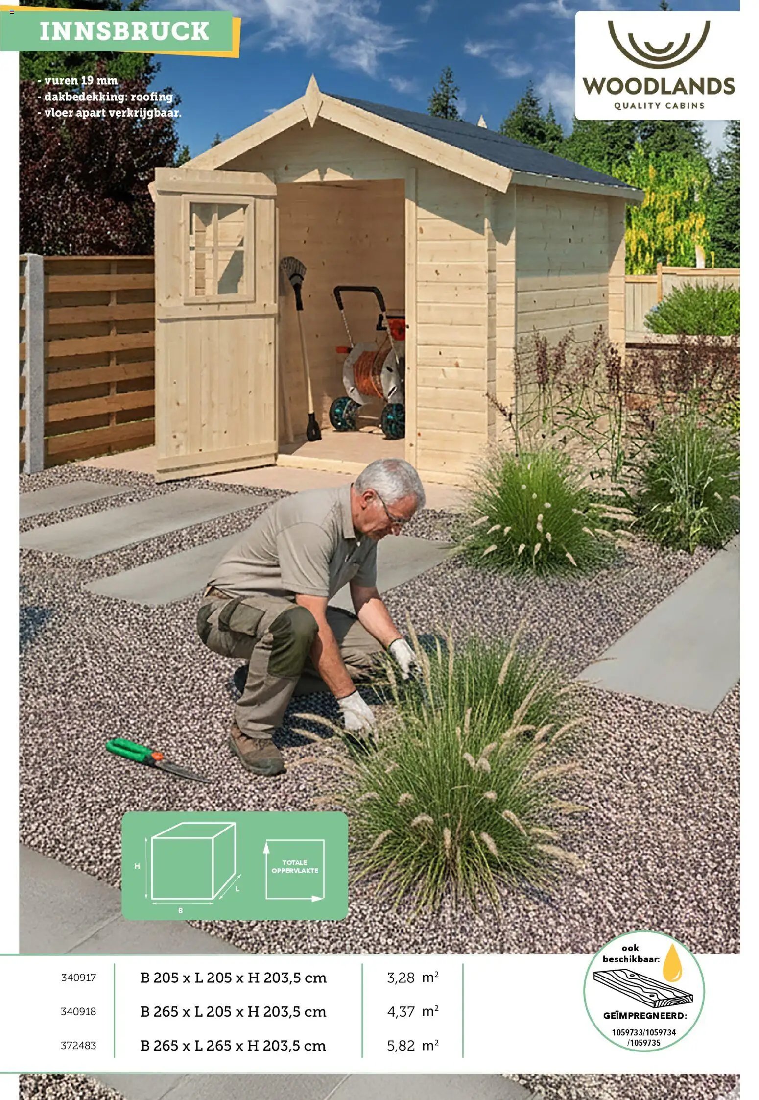 Hubo - Tuinhuis catalogus