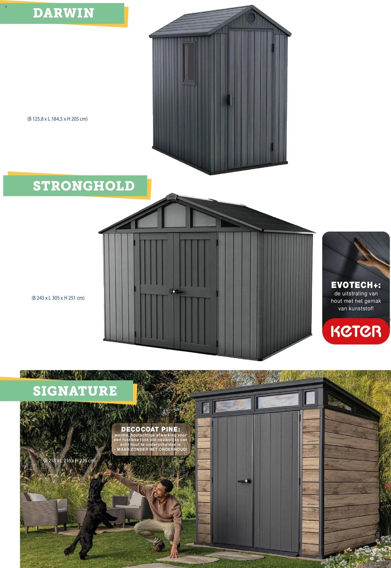 Hubo - Tuinhuis catalogus